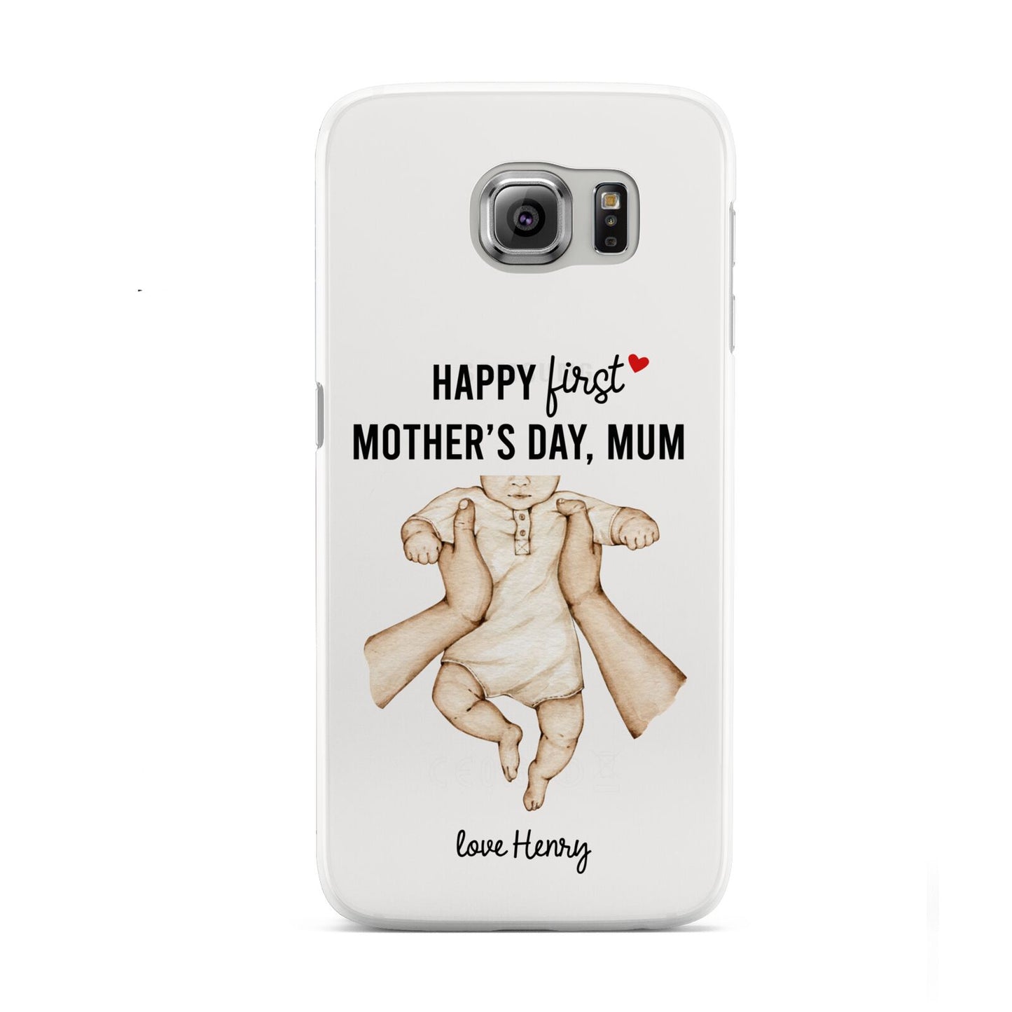 1st Mothers Day Baby Samsung Galaxy S6 Case