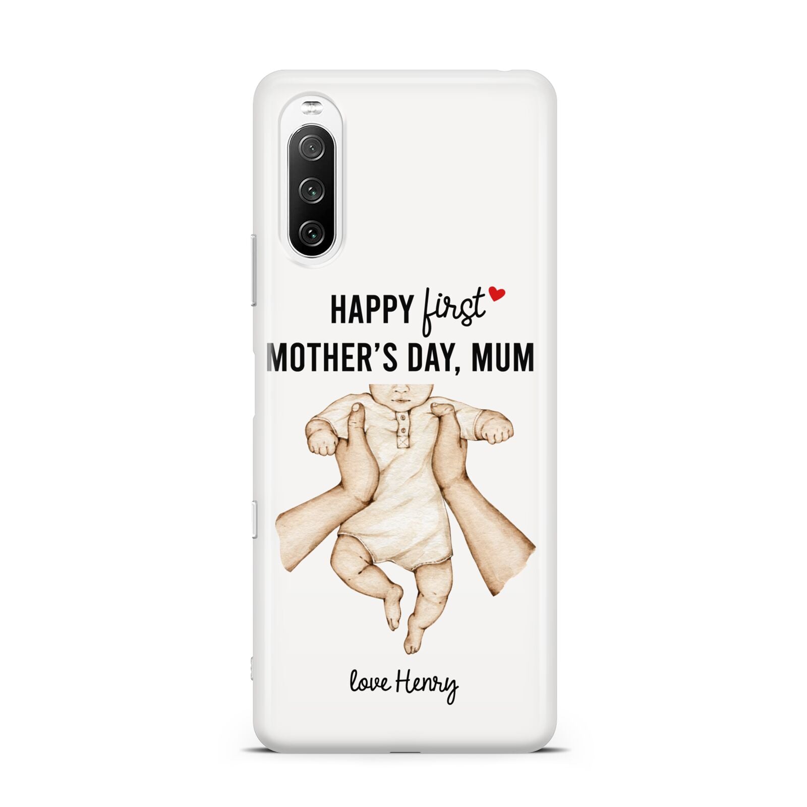 1st Mothers Day Baby Sony Xperia 10 III Case