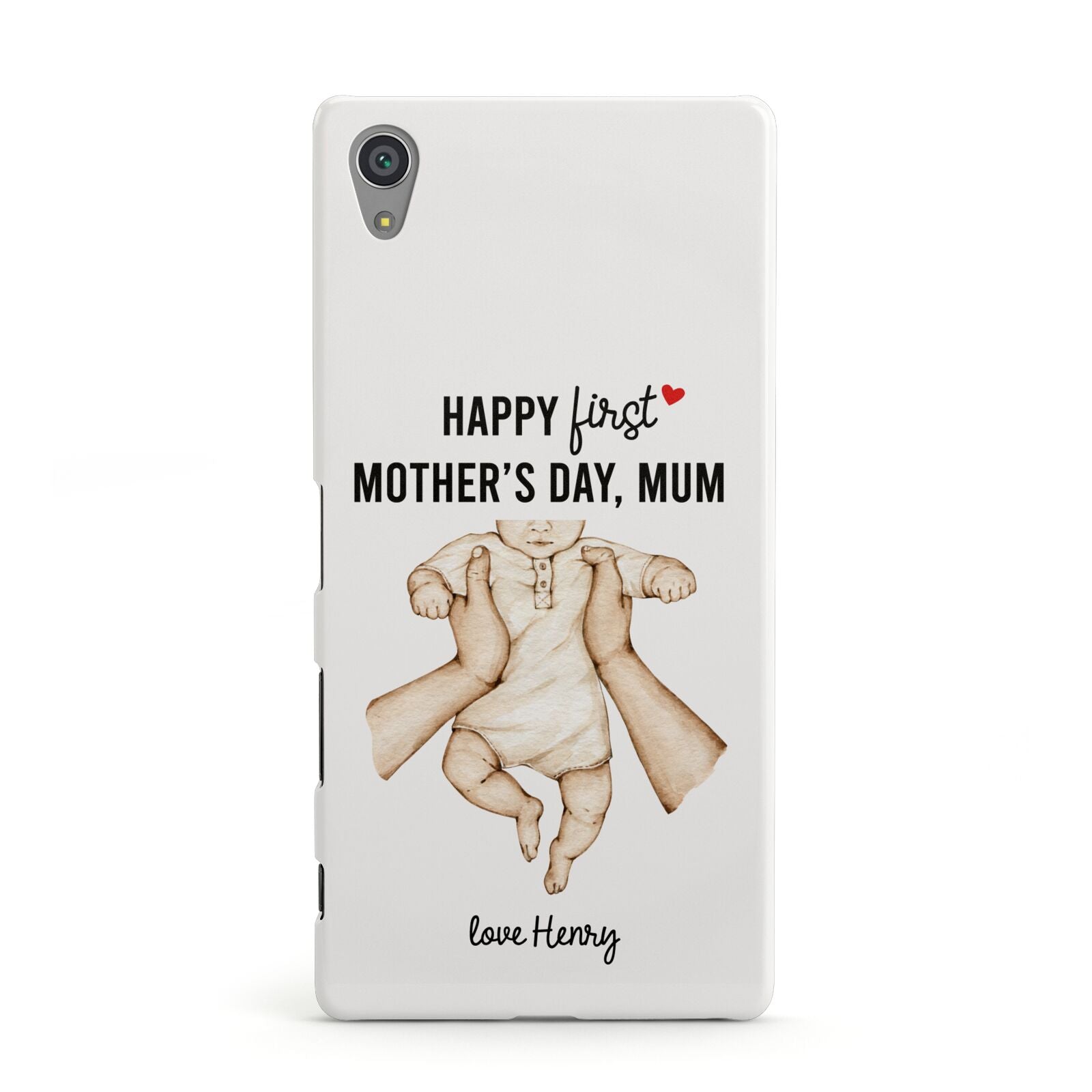 1st Mothers Day Baby Sony Xperia Case