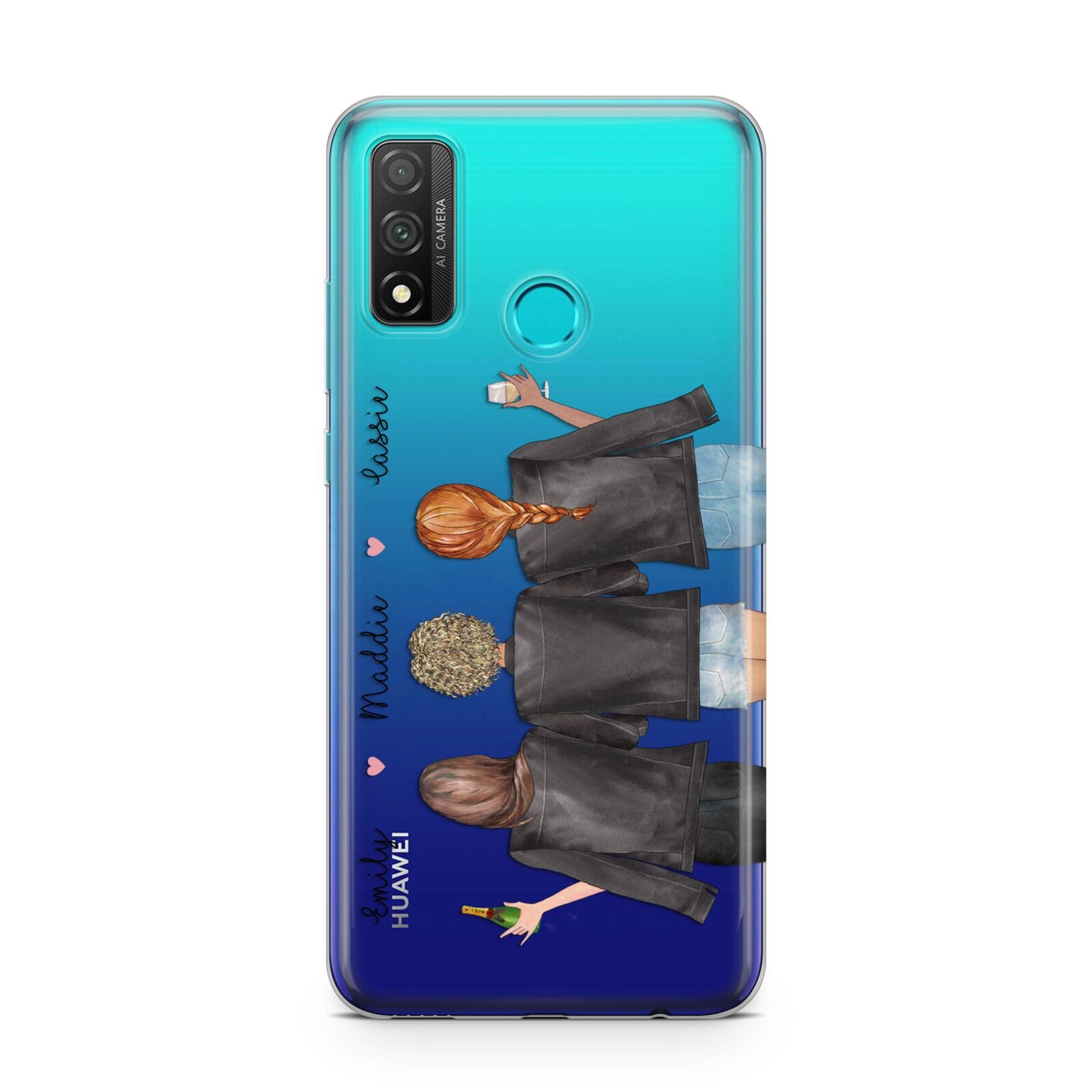 3 Best Friends with Names Huawei P Smart 2020