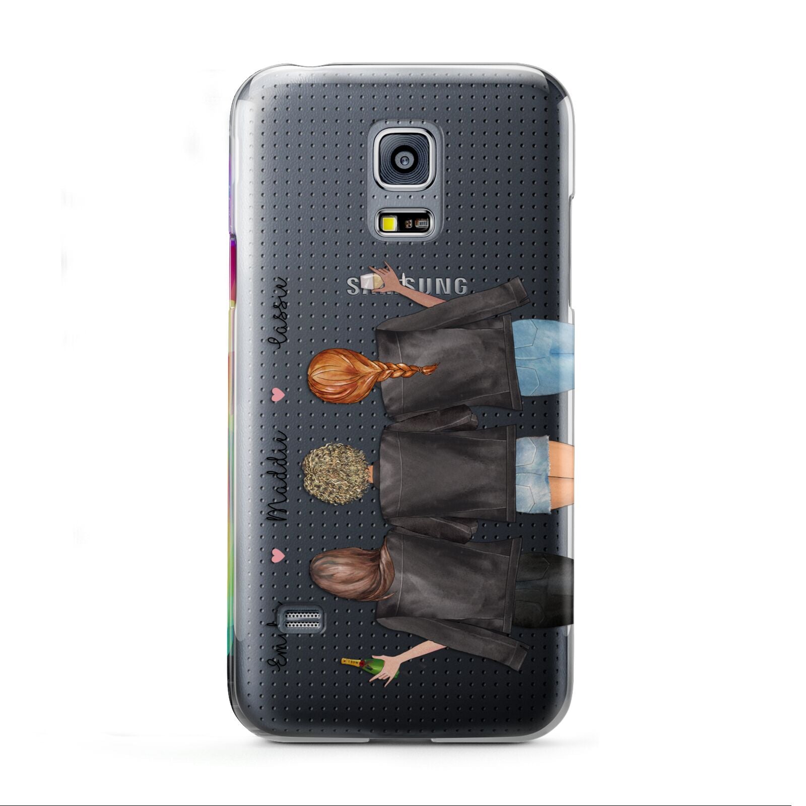 3 Best Friends with Names Samsung Galaxy S5 Mini Case