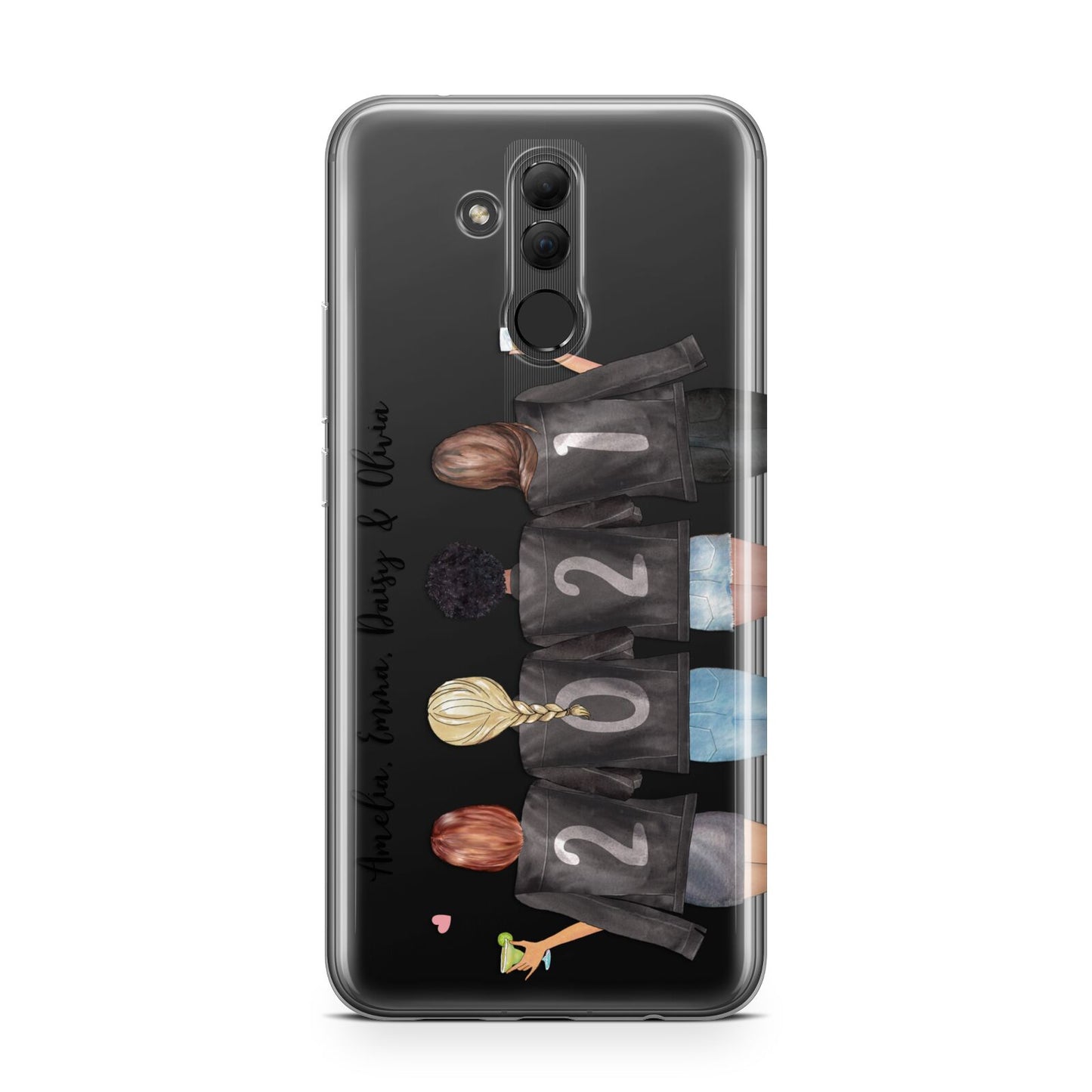 4 Best Friends with Names Huawei Mate 20 Lite