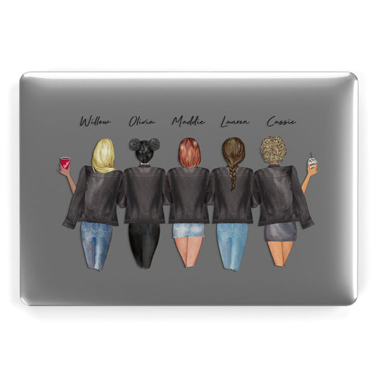 5 Best Friends with Names Apple MacBook Case