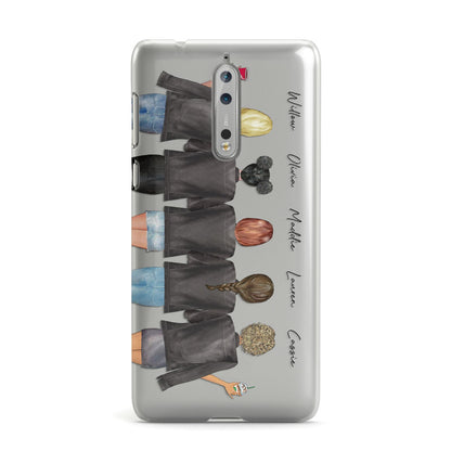 5 Best Friends with Names Nokia Case