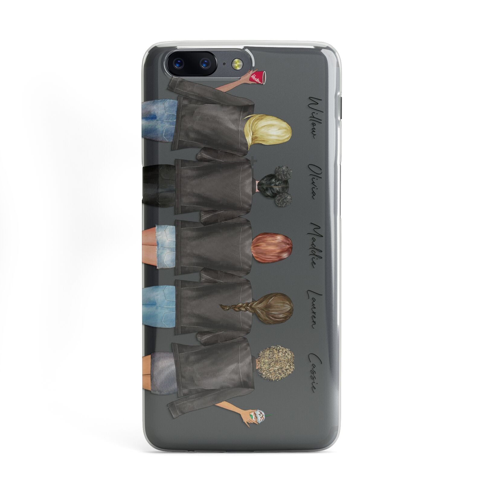 5 Best Friends with Names OnePlus Case