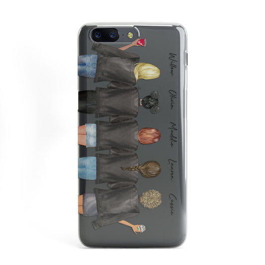 5 Best Friends with Names OnePlus Case