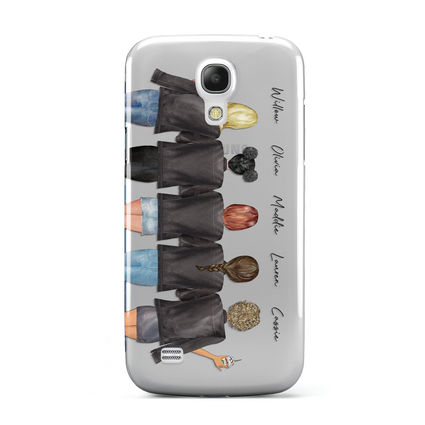 5 Best Friends with Names Samsung Galaxy S4 Mini Case