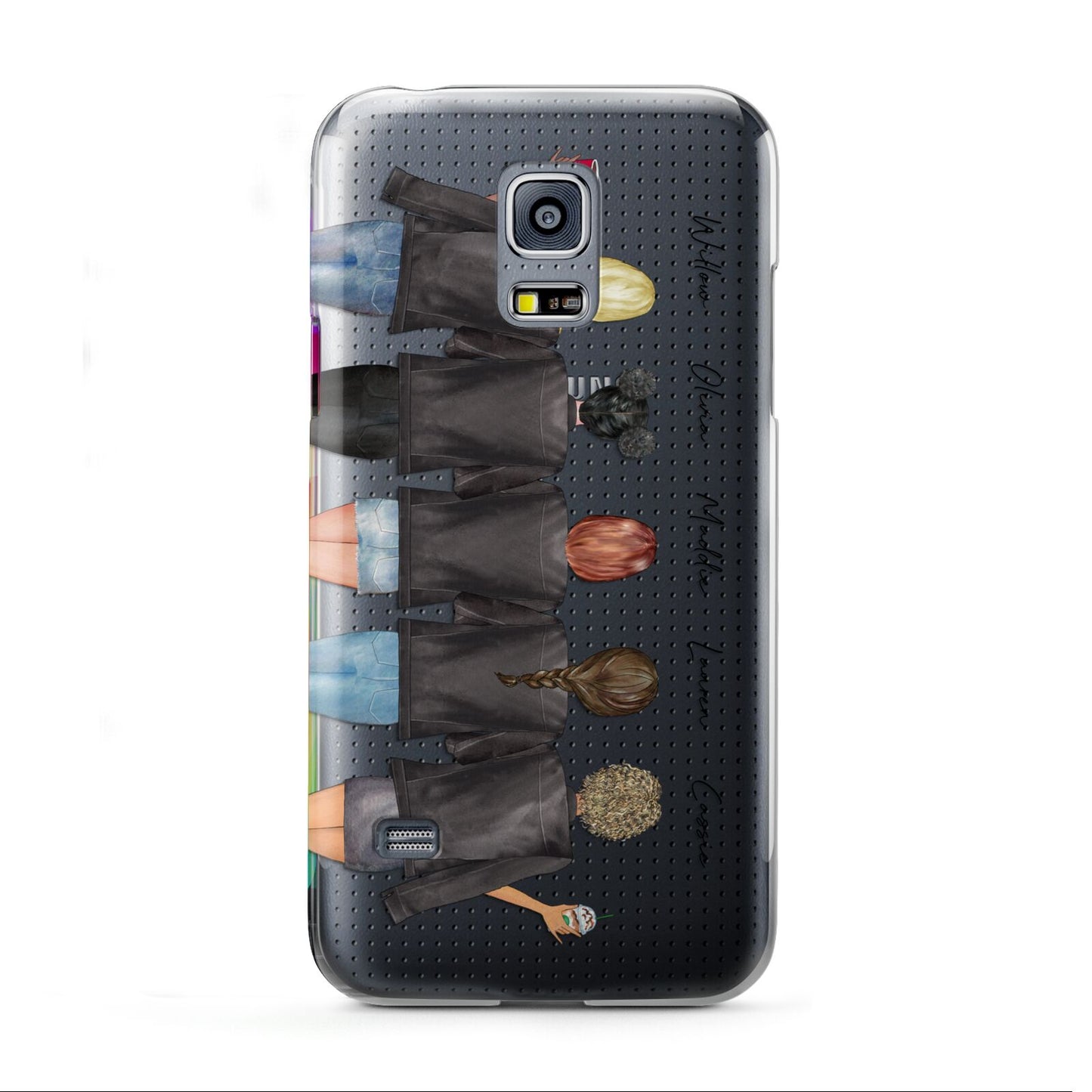 5 Best Friends with Names Samsung Galaxy S5 Mini Case