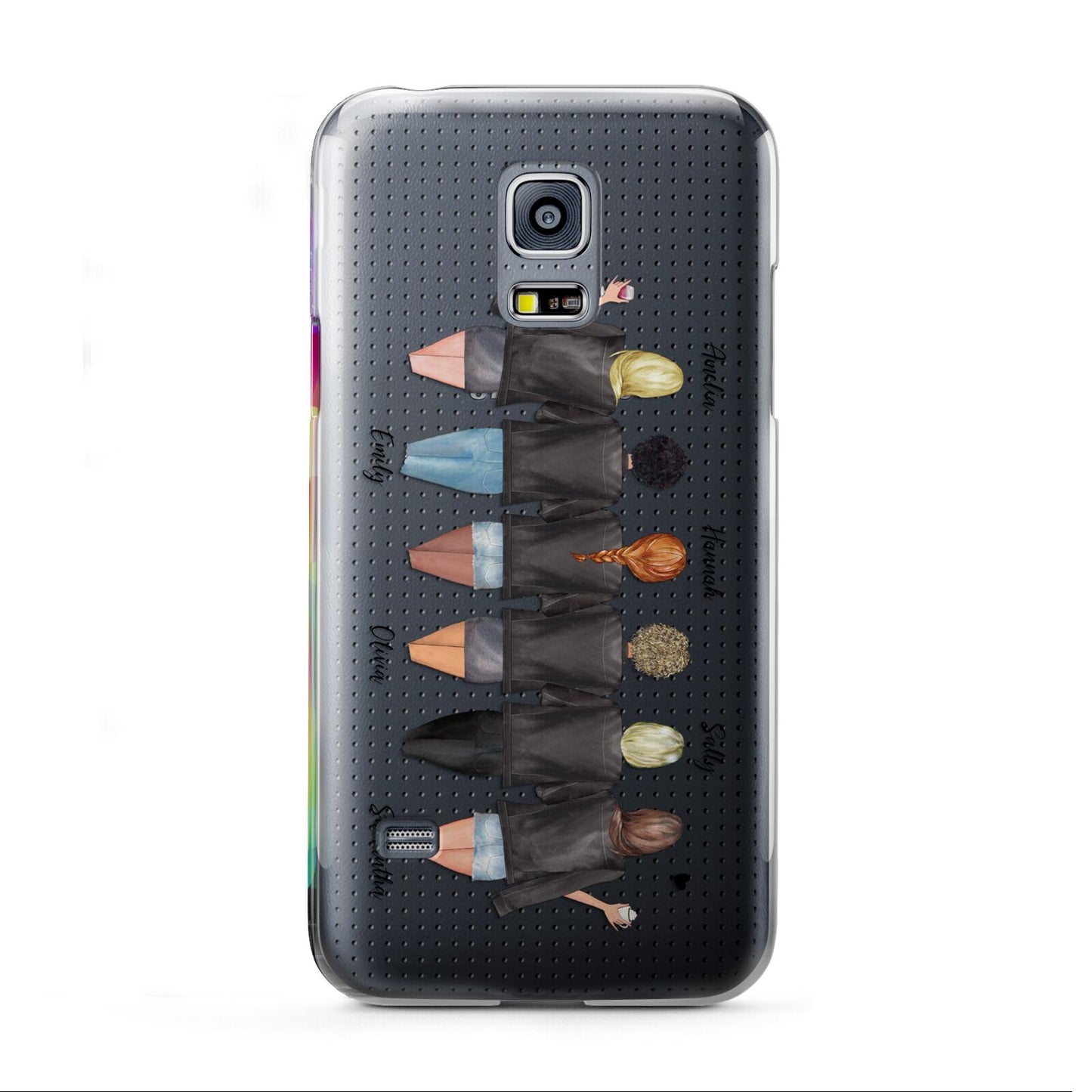 6 Best Friends with Names Samsung Galaxy S5 Mini Case