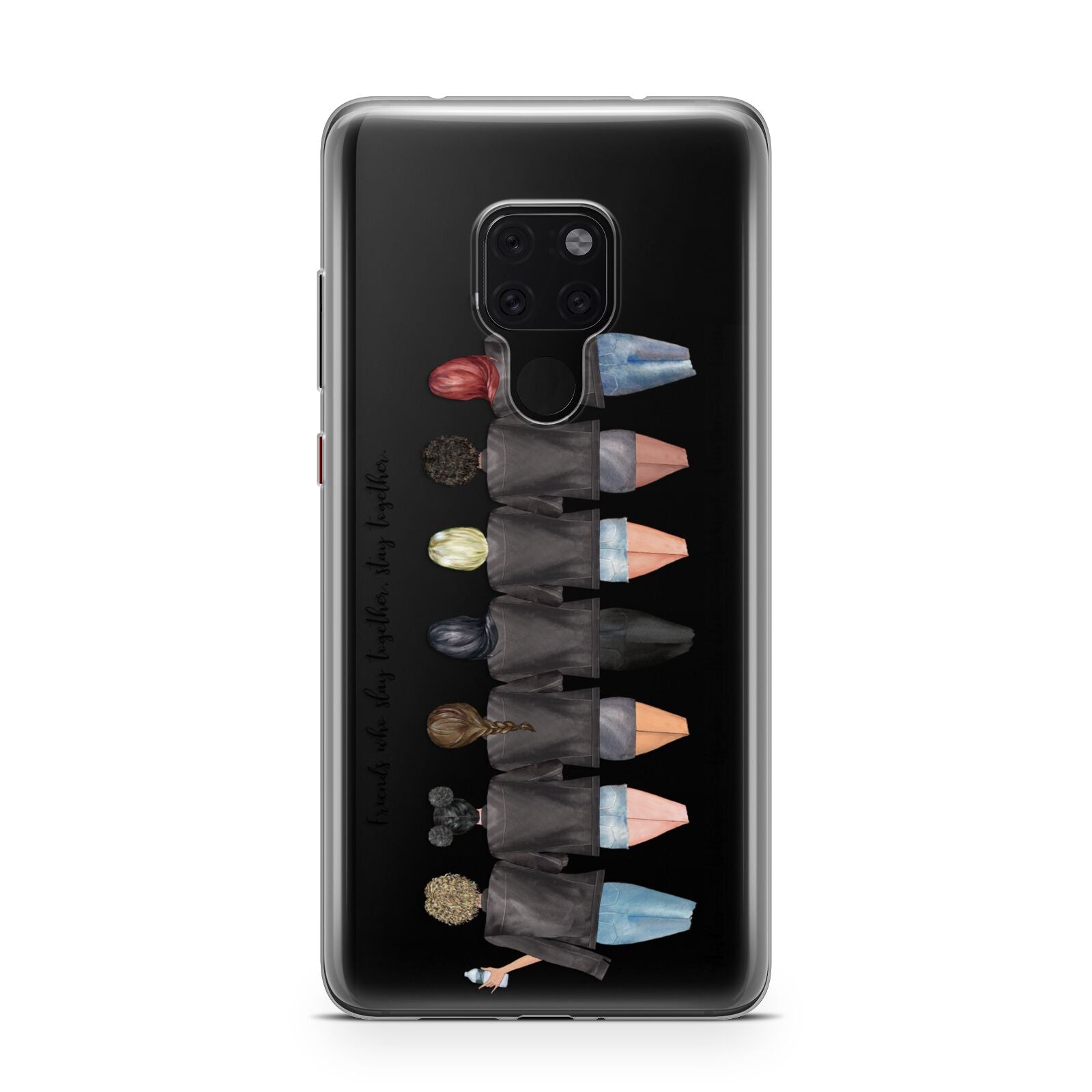 7 Best Friends with Names Huawei Mate 20 Phone Case