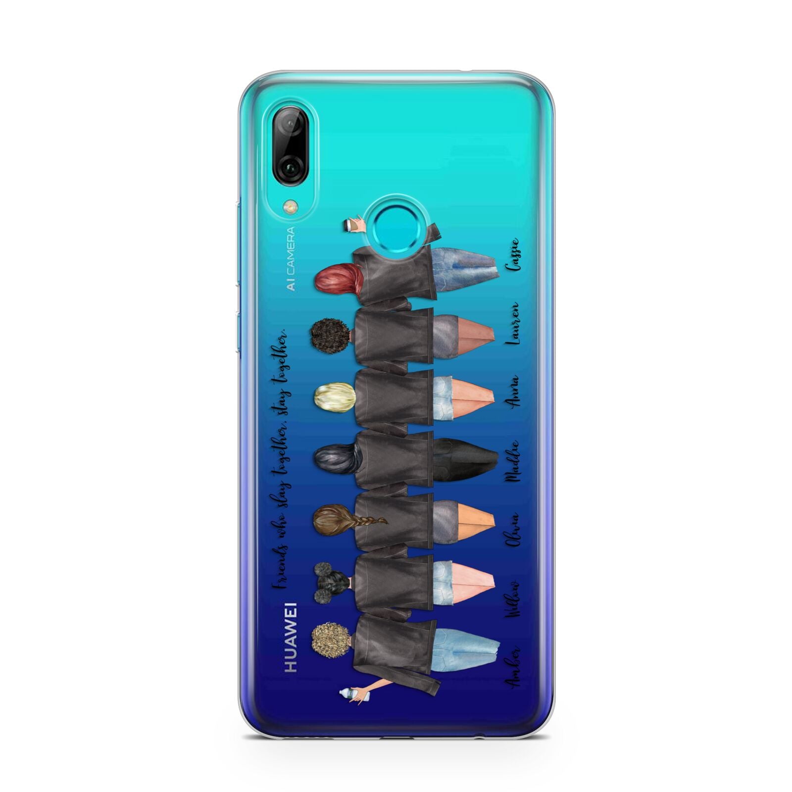 7 Best Friends with Names Huawei P Smart 2019 Case