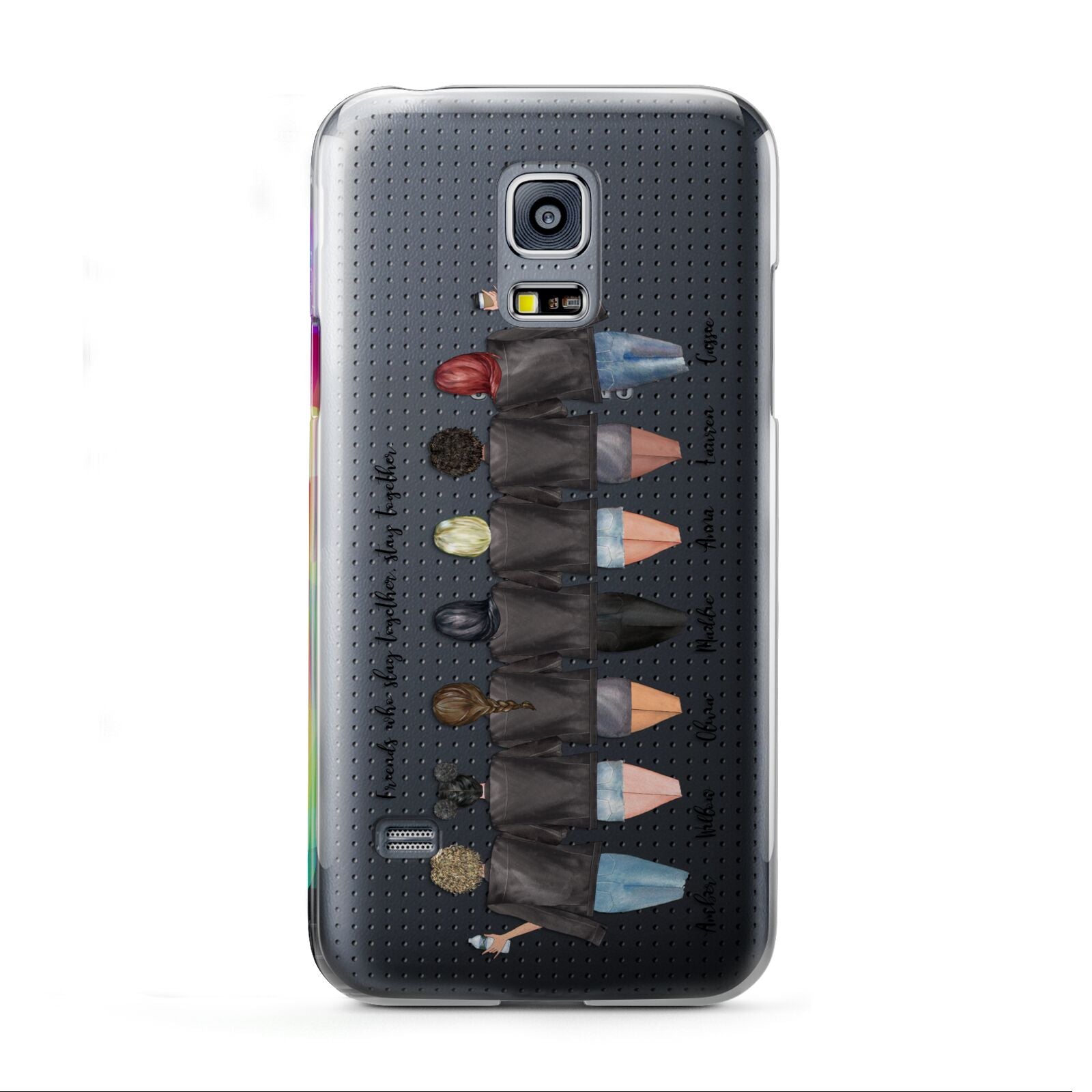 7 Best Friends with Names Samsung Galaxy S5 Mini Case