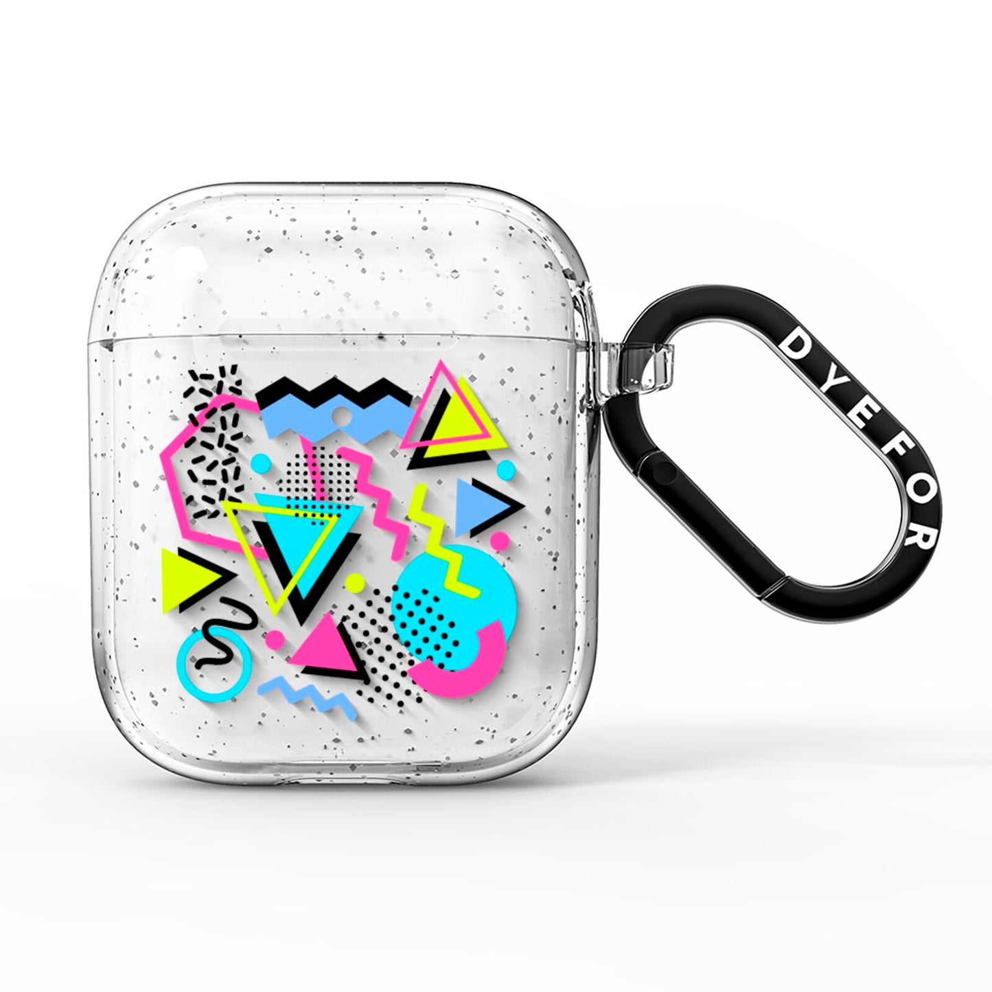 80s Retro AirPods Glitter Case