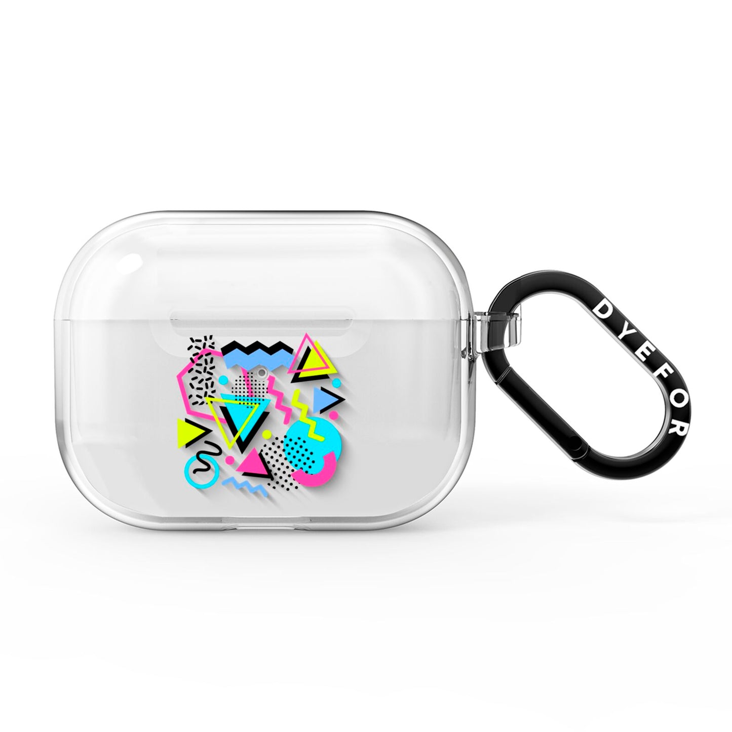 80s Retro AirPods Pro Clear Case