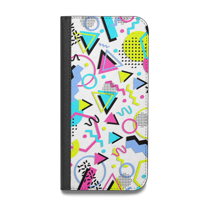 80s Retro Vegan Leather Flip iPhone Case