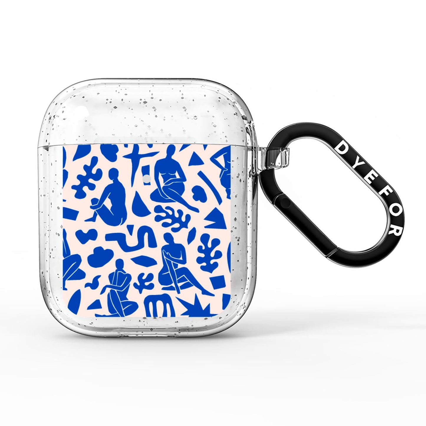 Abstract Art AirPods Glitter Case