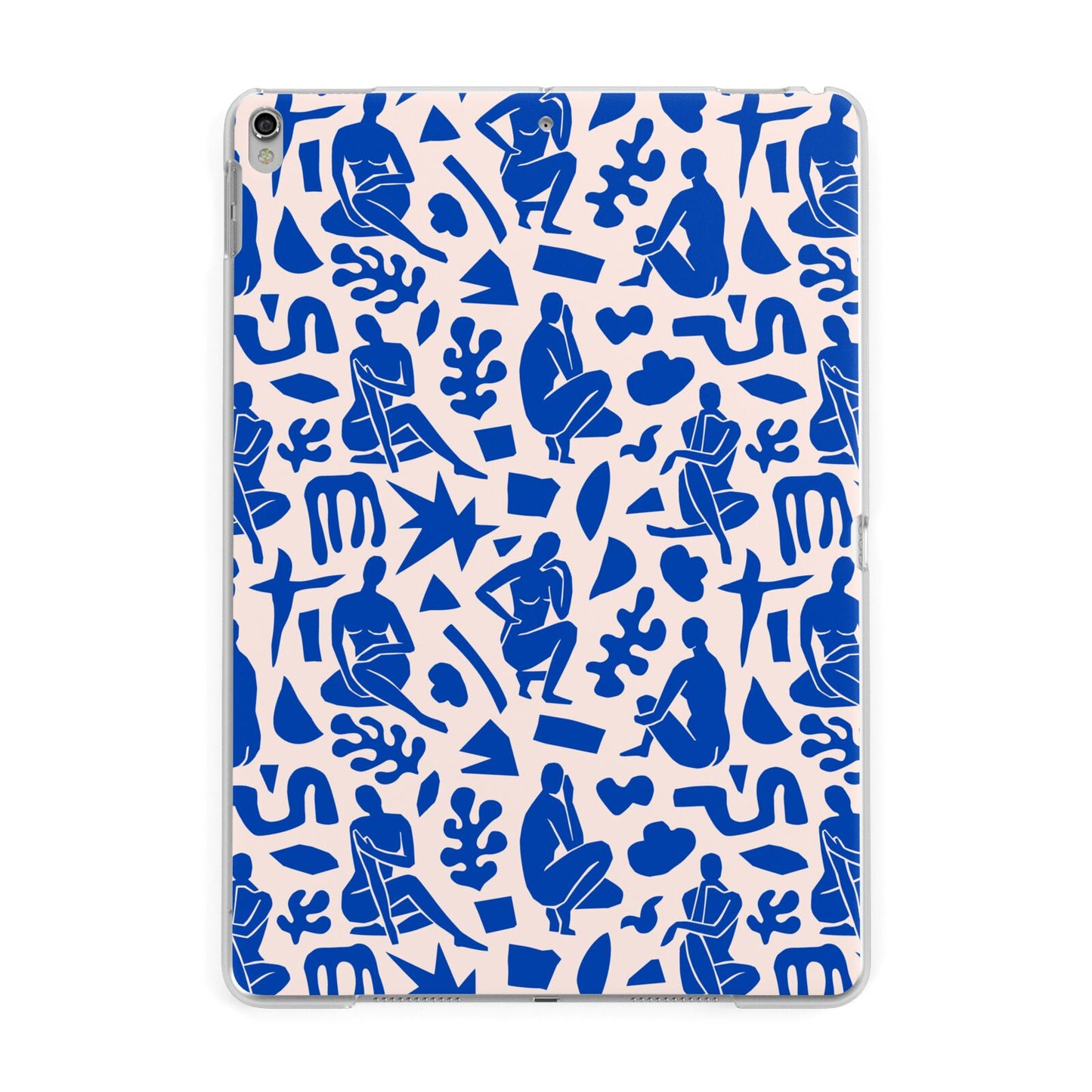 Abstract Art Apple iPad Silver Case