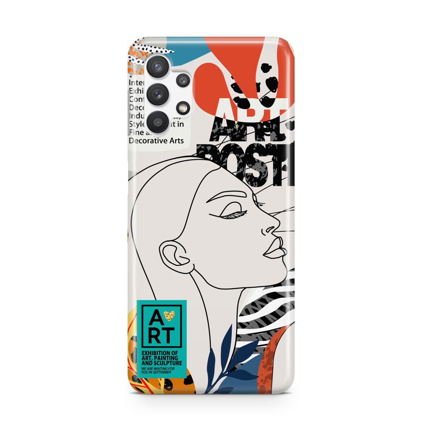 Abstract Art Poster Samsung A32 5G Case