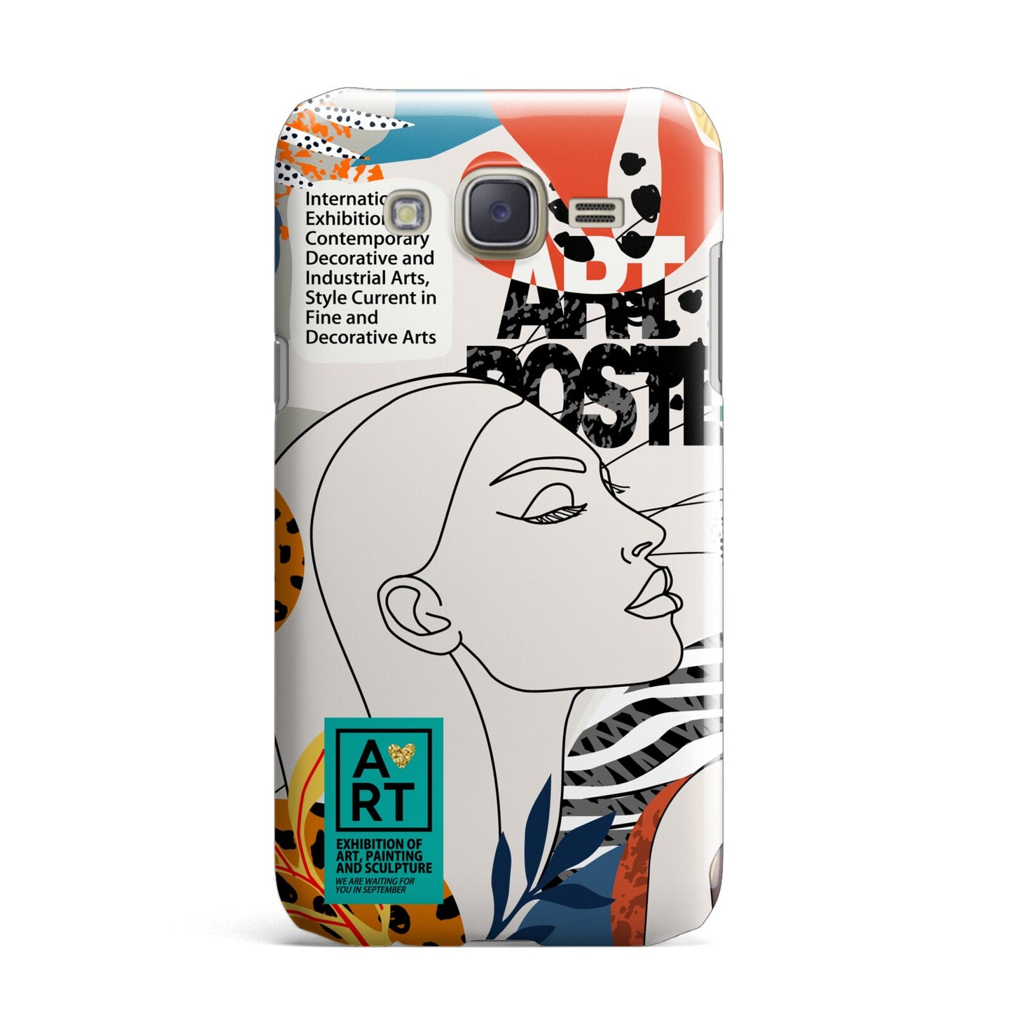 Abstract Art Poster Samsung Galaxy J7 Case