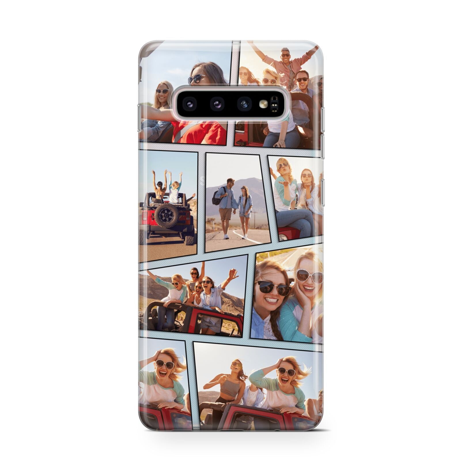 Abstract Comic Strip Photo Protective Samsung Galaxy Case