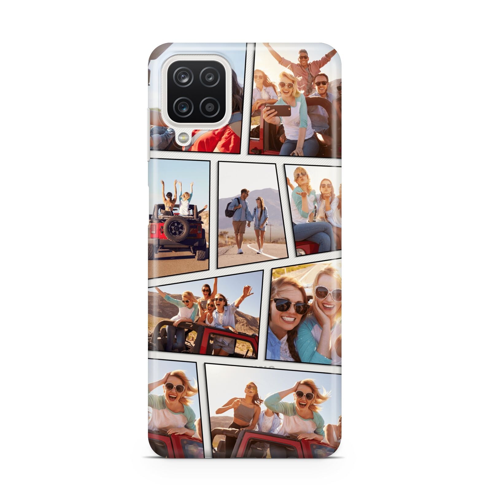 Abstract Comic Strip Photo Samsung A12 Case