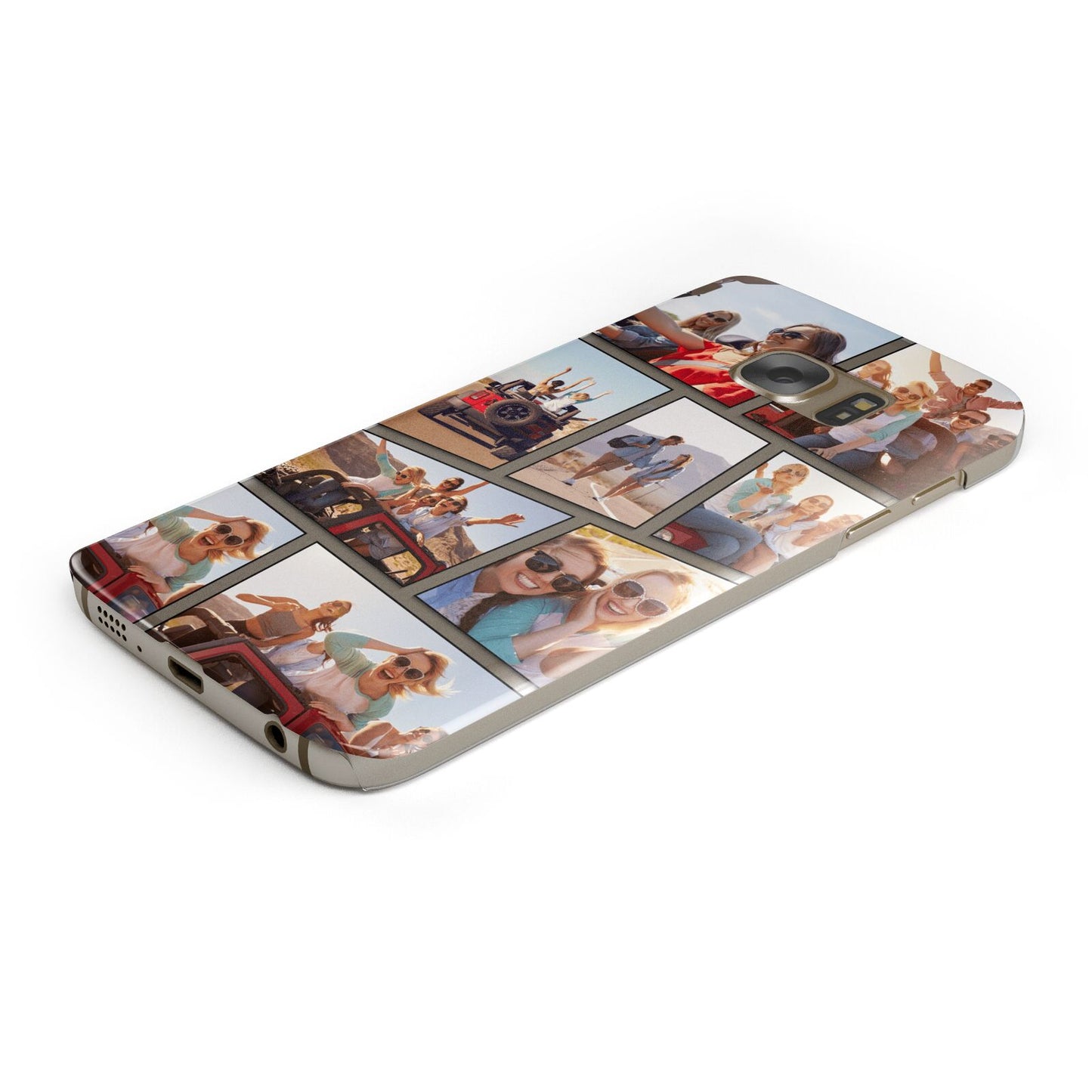 Abstract Comic Strip Photo Samsung Galaxy Case Bottom Cutout