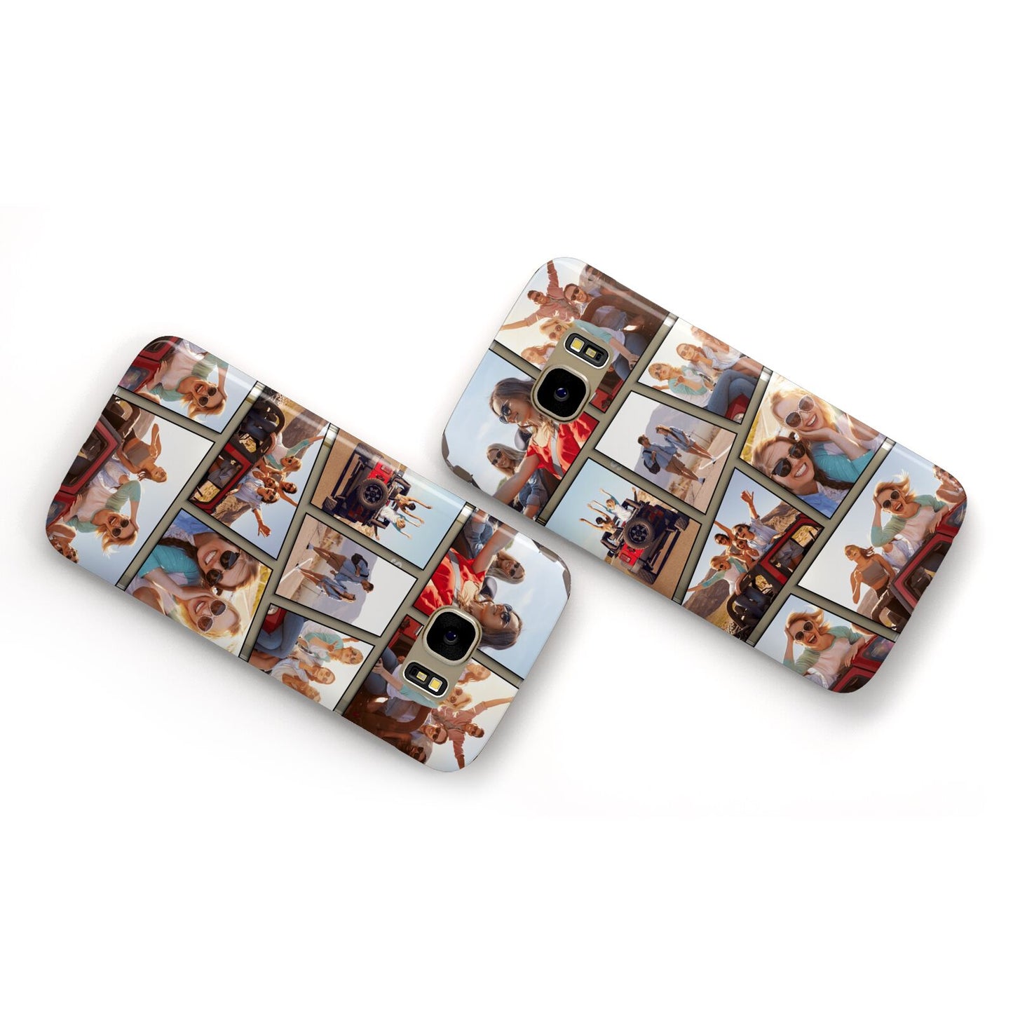 Abstract Comic Strip Photo Samsung Galaxy Case Flat Overview