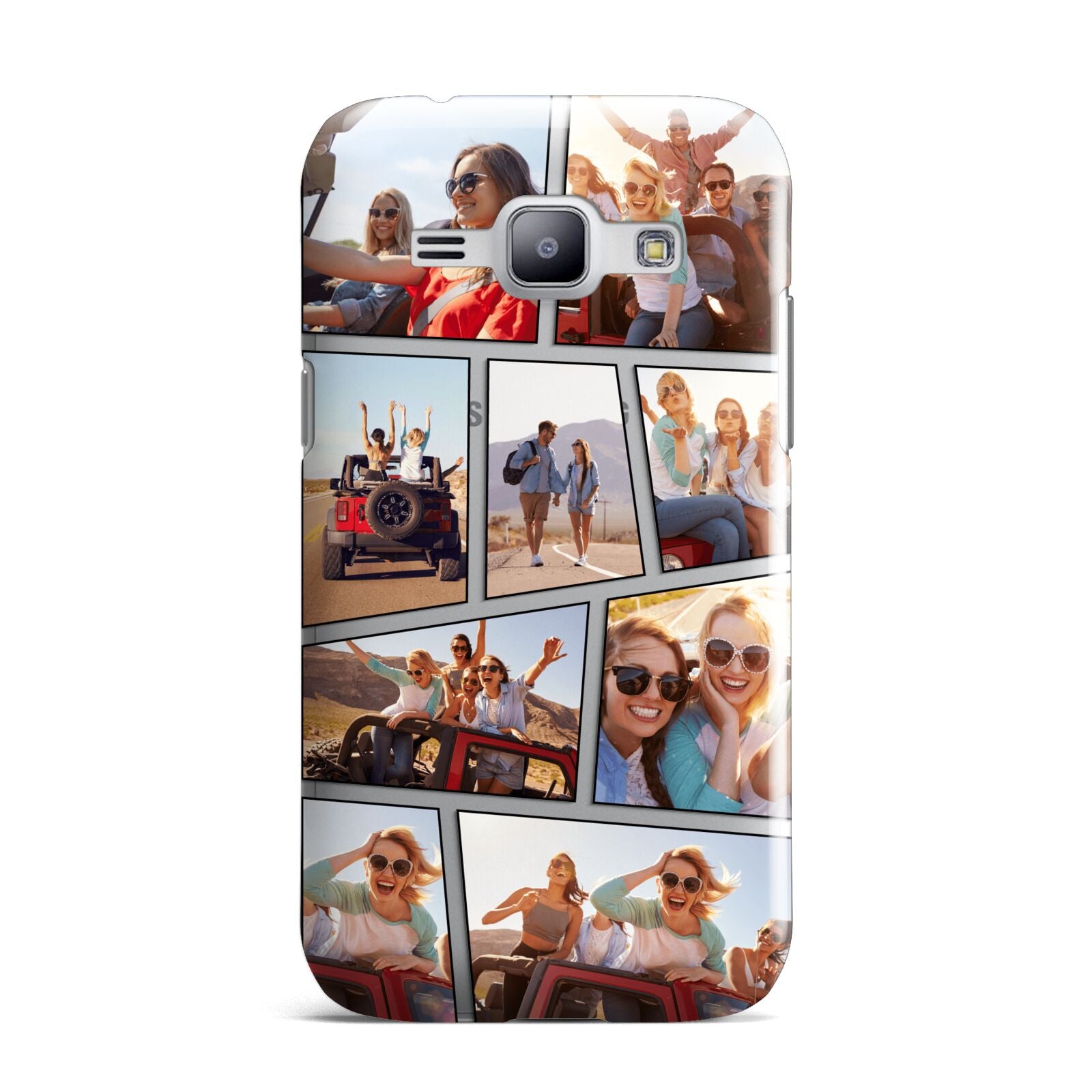 Abstract Comic Strip Photo Samsung Galaxy J1 2015 Case