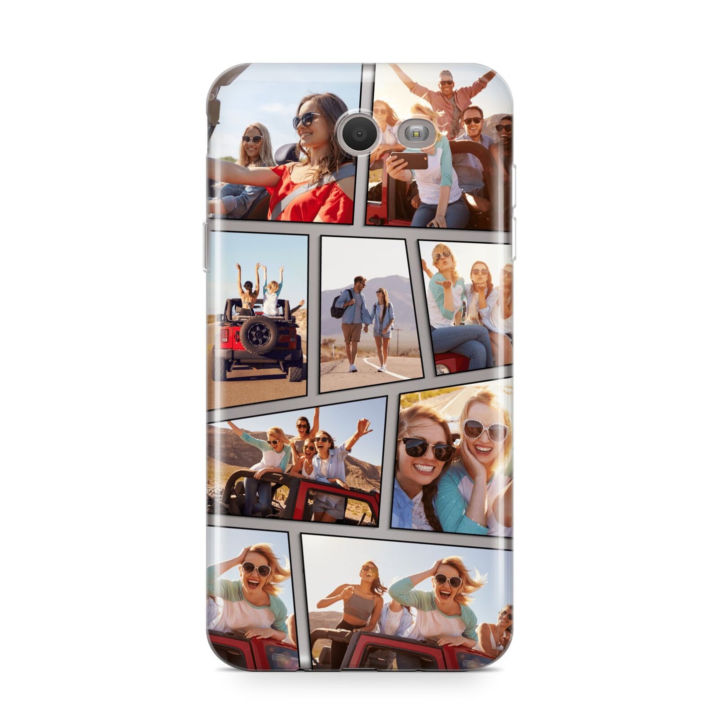 Abstract Comic Strip Photo Samsung Galaxy J7 2017 Case