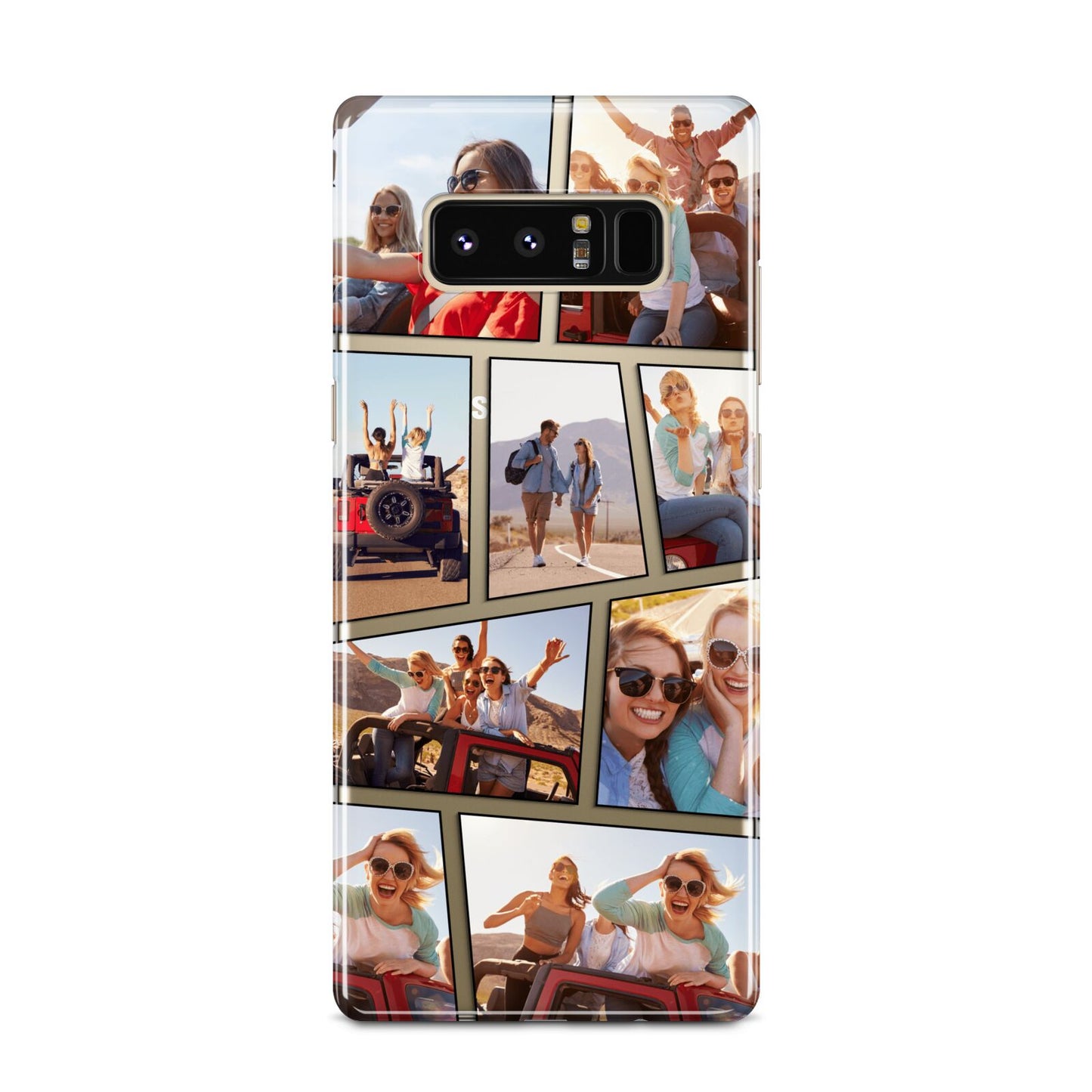 Abstract Comic Strip Photo Samsung Galaxy Note 8 Case