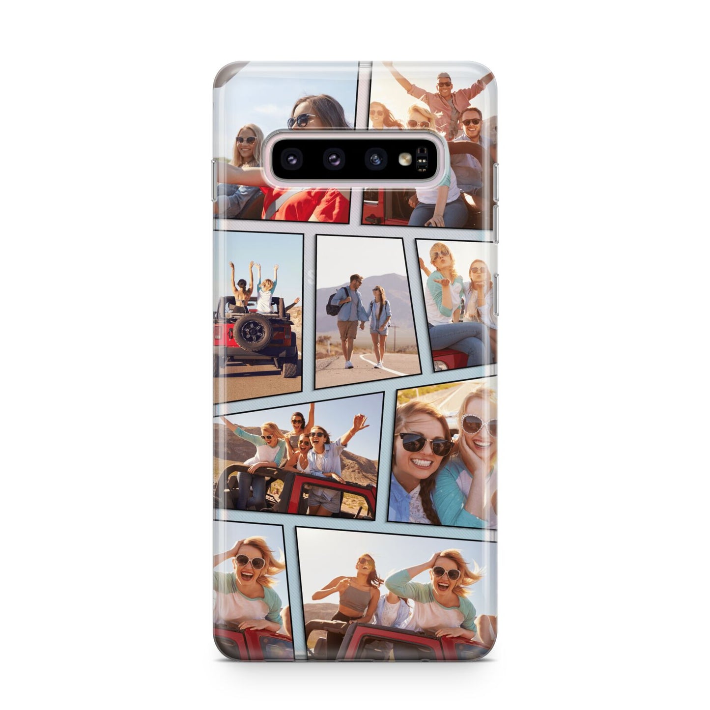 Abstract Comic Strip Photo Samsung Galaxy S10 Plus Case