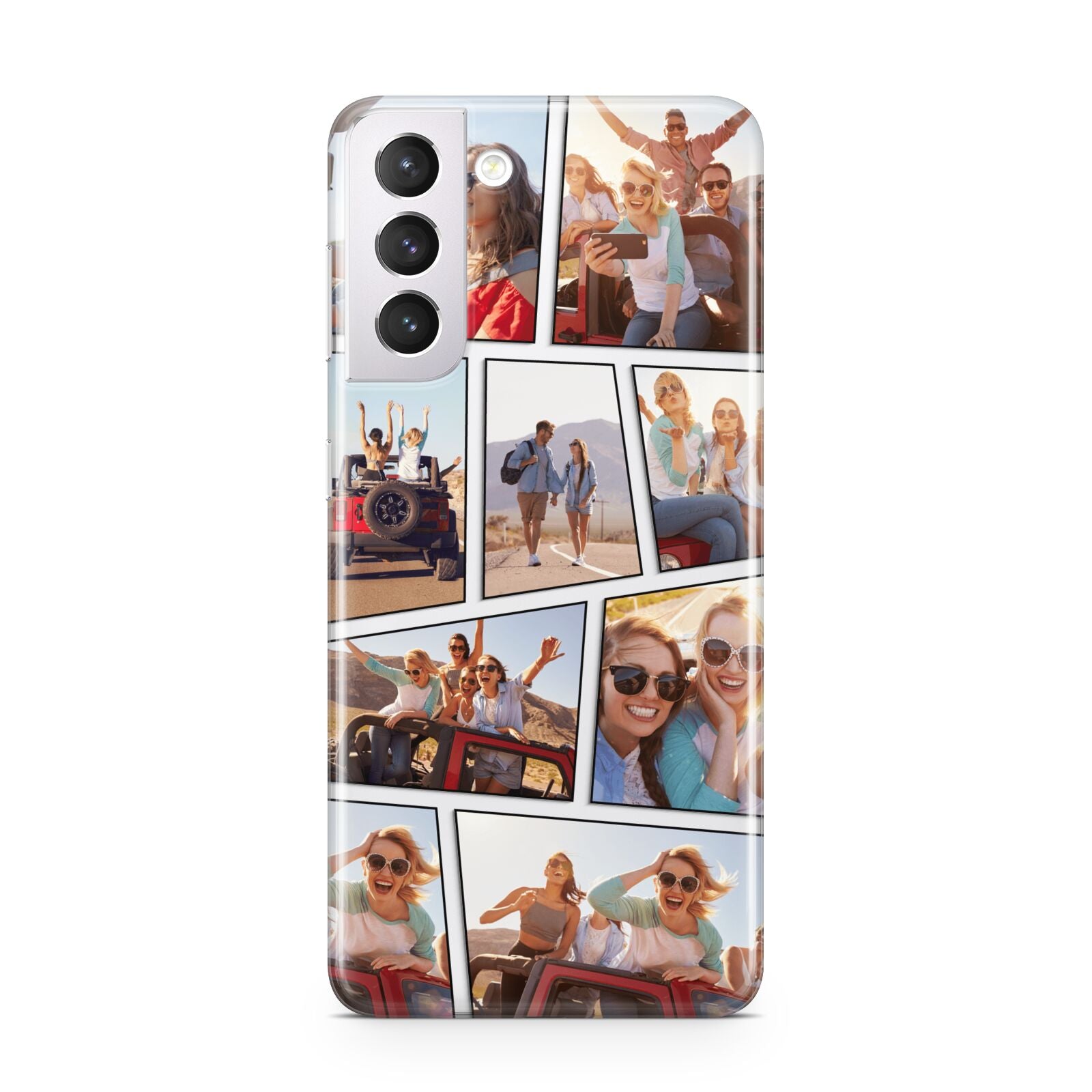 Abstract Comic Strip Photo Samsung S21 Case