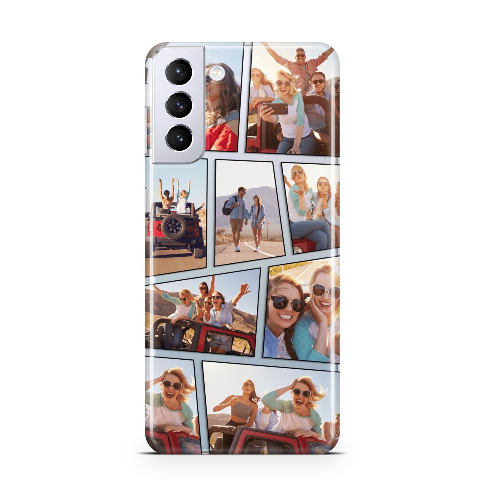 Abstract Comic Strip Photo Samsung S21 Plus Case