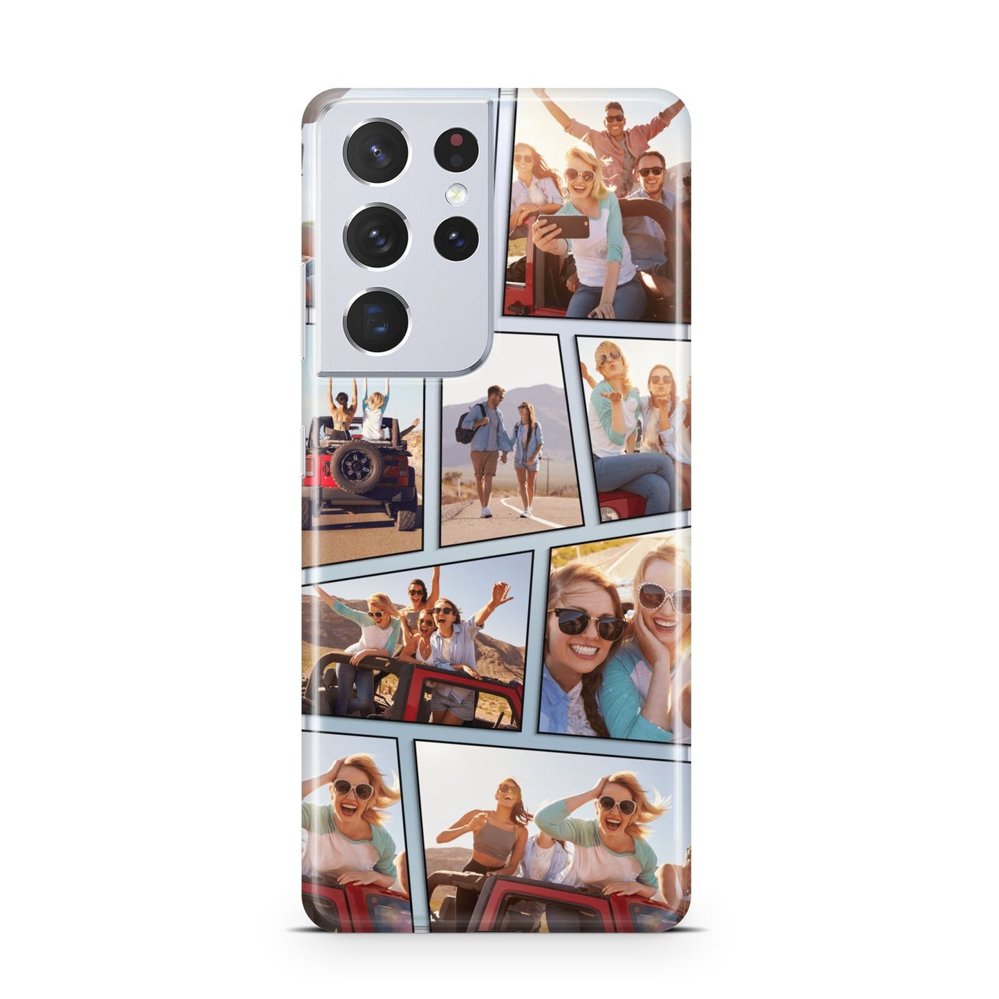 Abstract Comic Strip Photo Samsung S21 Ultra Case