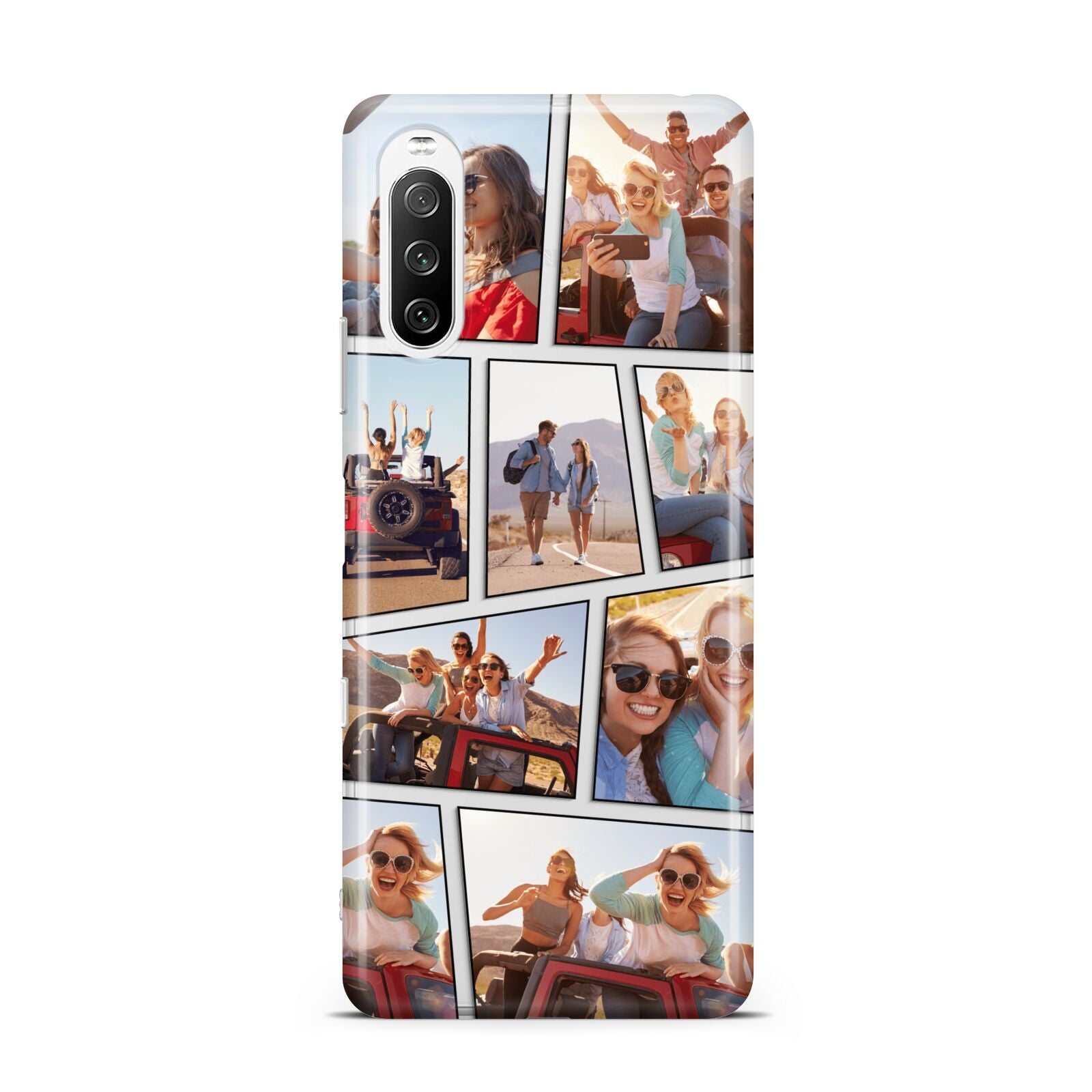 Abstract Comic Strip Photo Sony Xperia 10 III Case