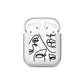 Abstract Face AirPods Case