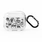 Abstract Face AirPods Clear Case 3rd Gen