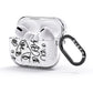 Abstract Face AirPods Glitter Case 3rd Gen Side Image