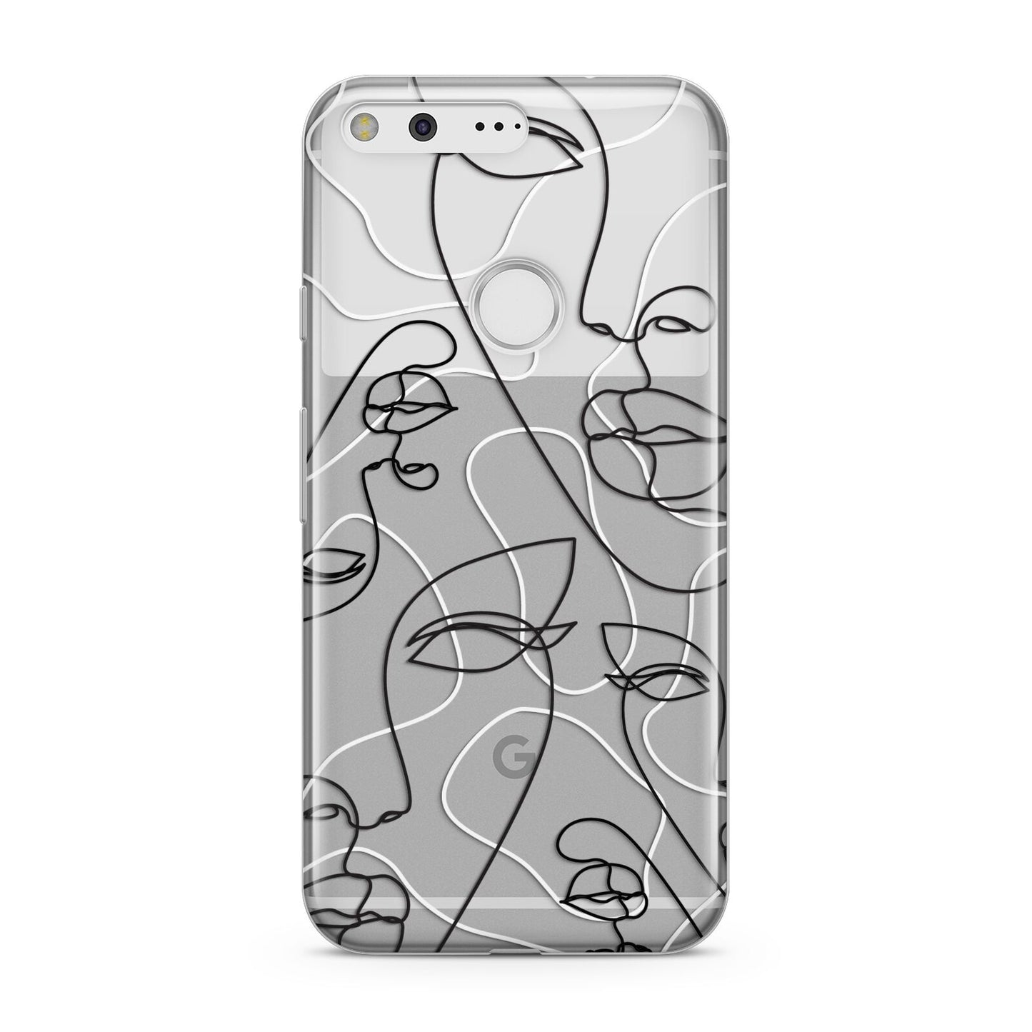 Abstract Face Google Pixel Case