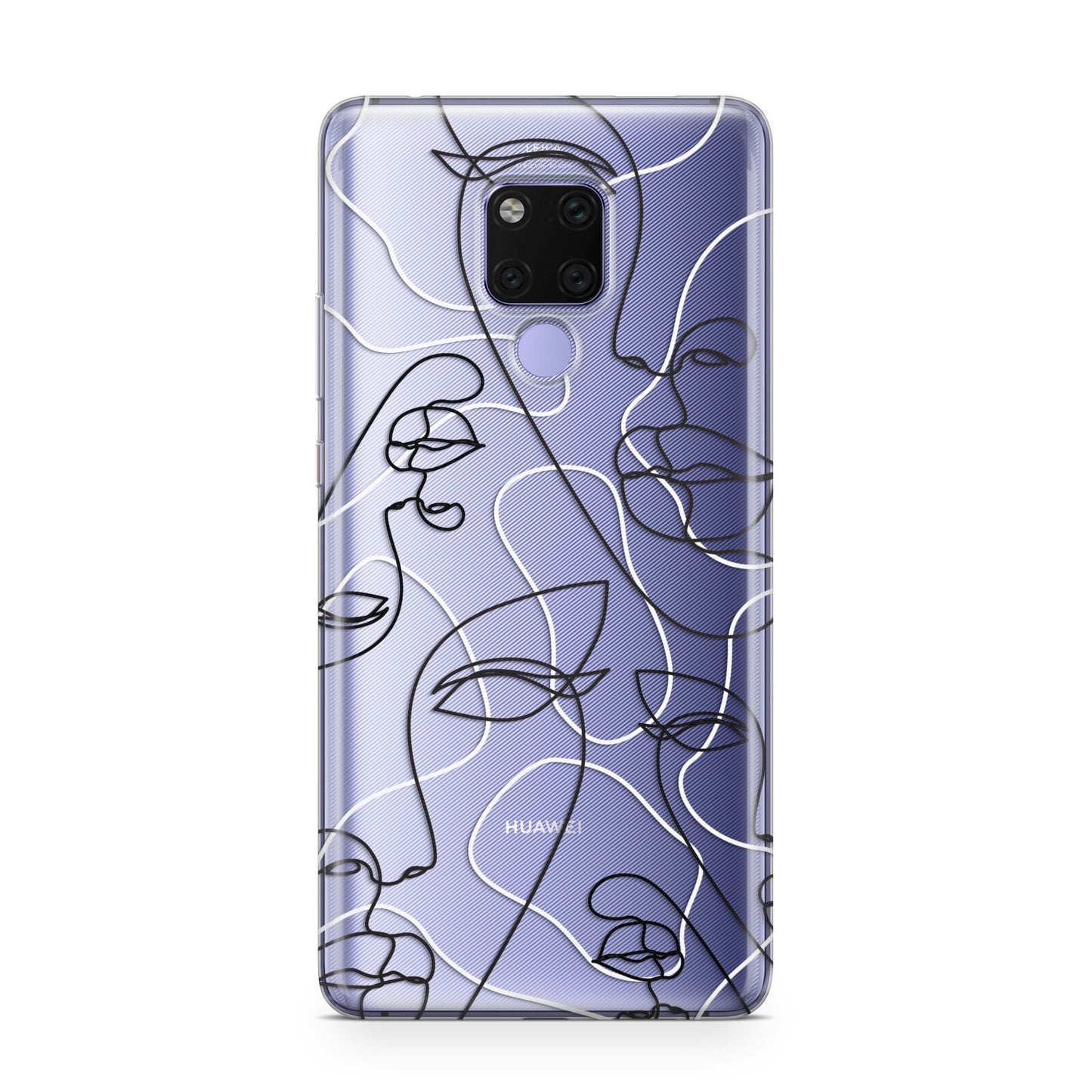 Abstract Face Huawei Mate 20X Phone Case