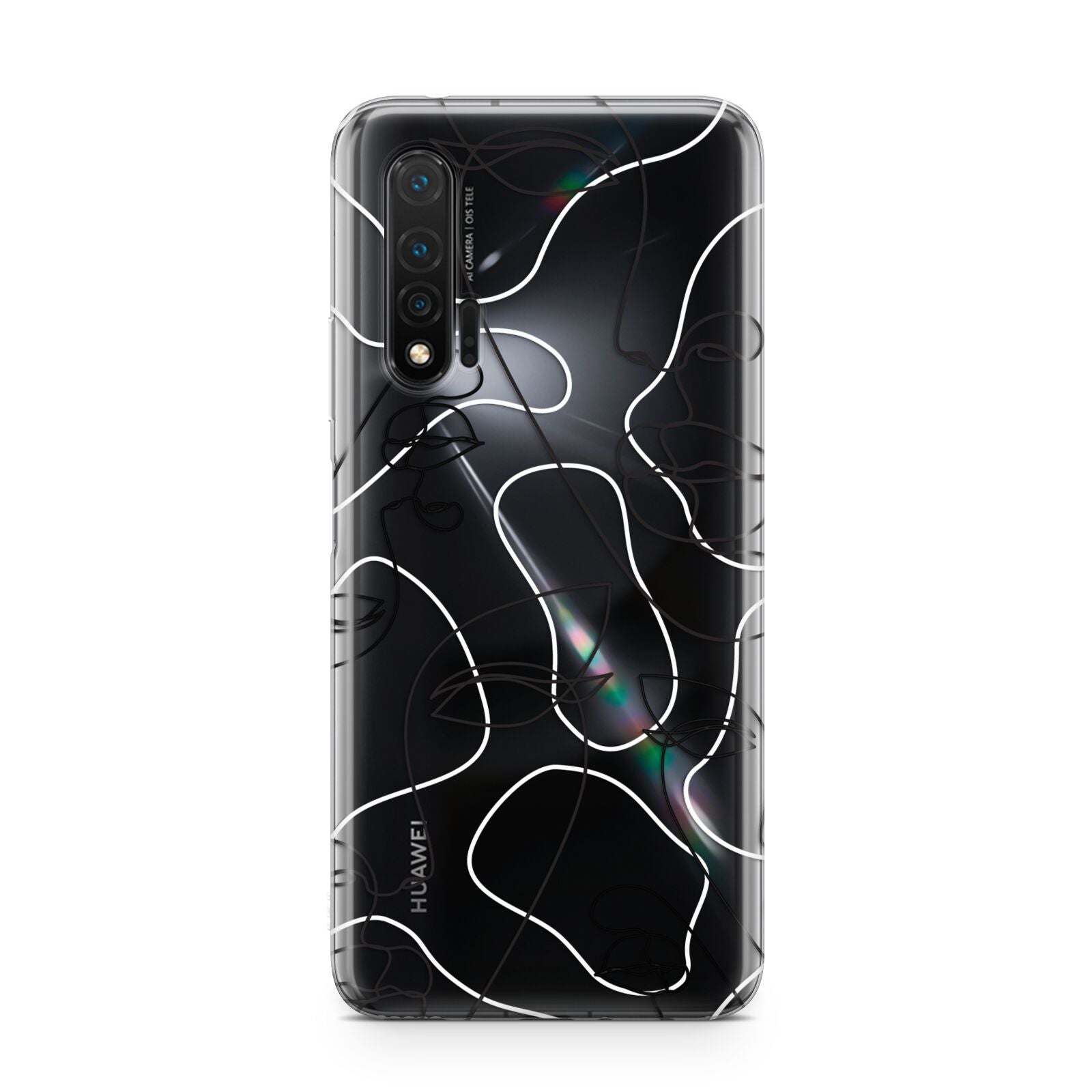 Abstract Face Huawei Nova 6 Phone Case