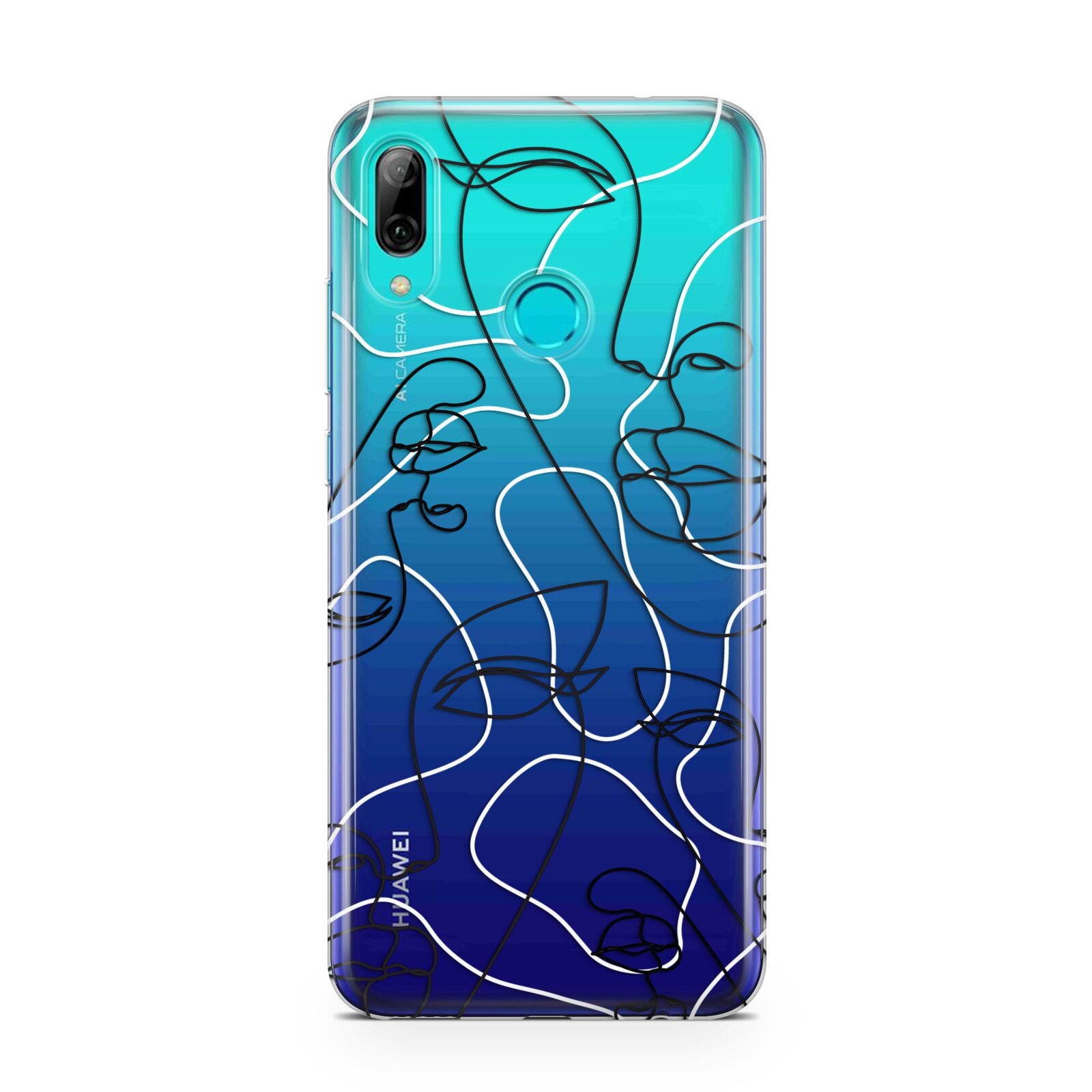 Abstract Face Huawei P Smart 2019 Case