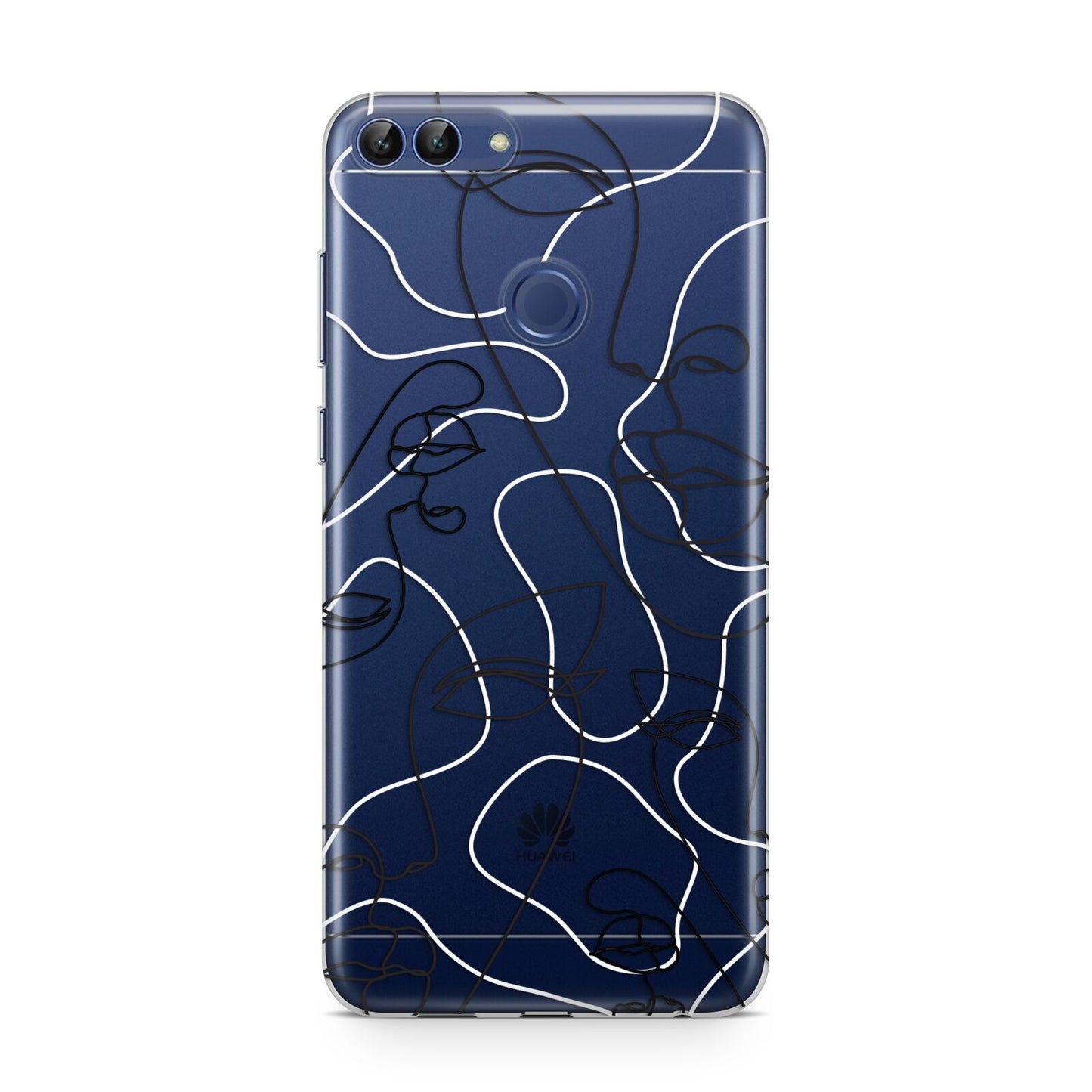 Abstract Face Huawei P Smart Case