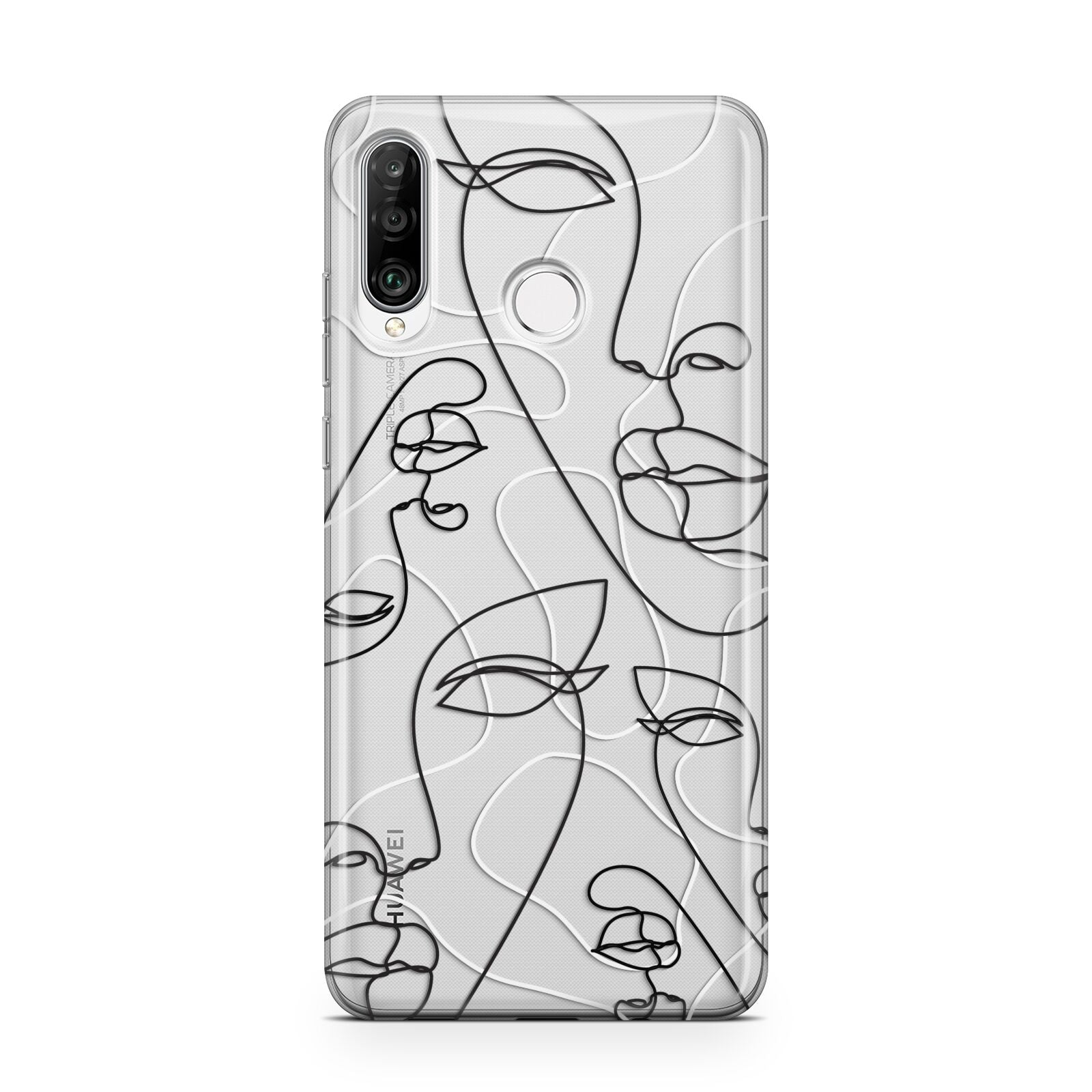 Abstract Face Huawei P30 Lite Phone Case