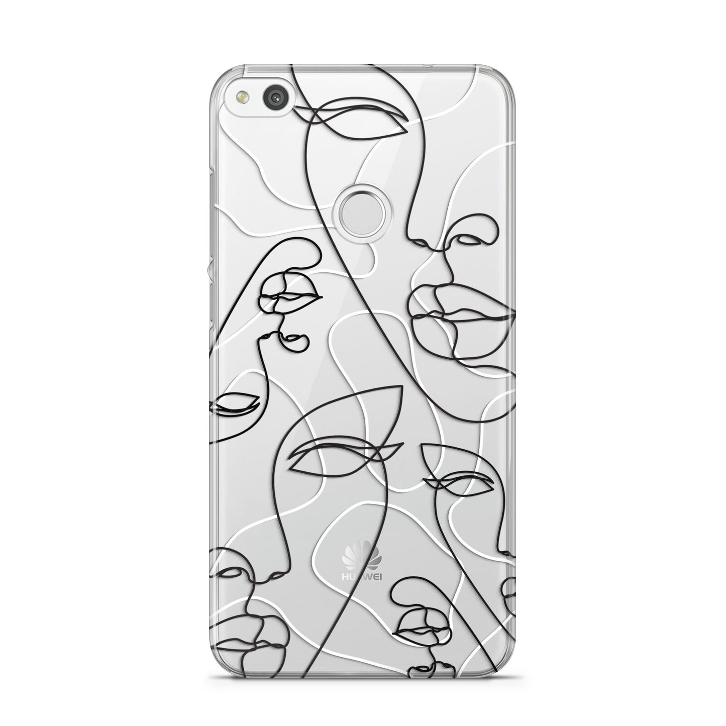 Abstract Face Huawei P8 Lite Case