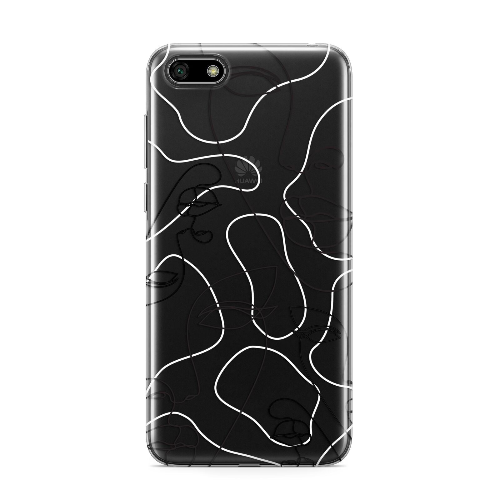 Abstract Face Huawei Y5 Prime 2018 Phone Case