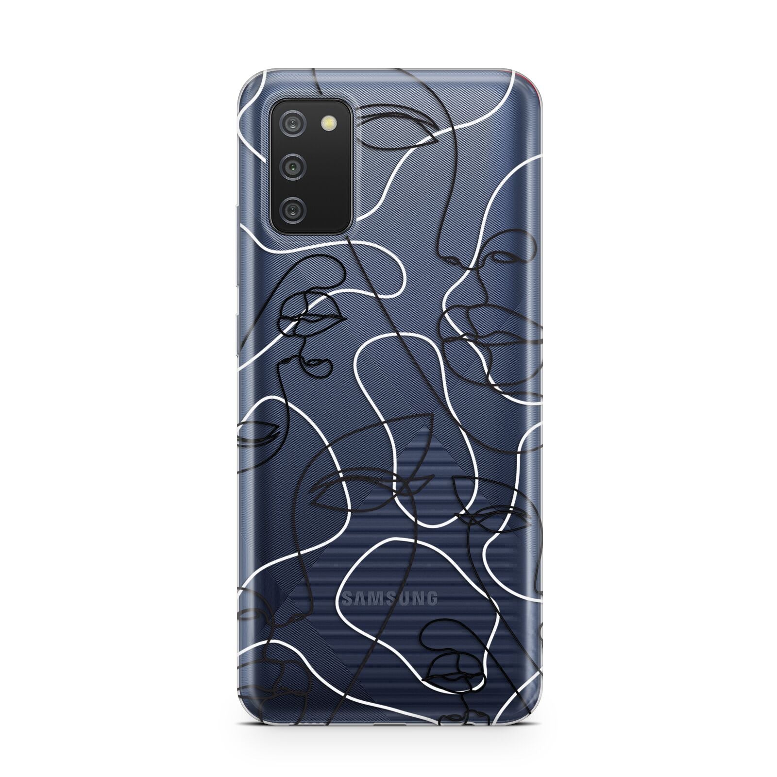 Abstract Face Samsung A02s Case