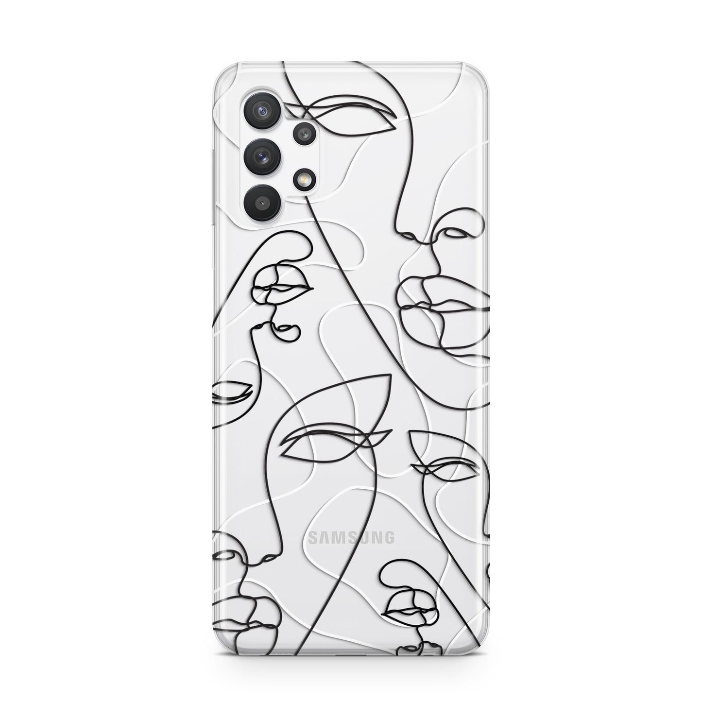 Abstract Face Samsung A32 5G Case