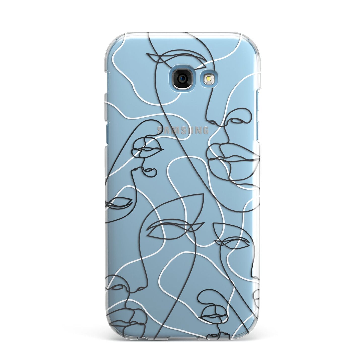 Abstract Face Samsung Galaxy A7 2017 Case