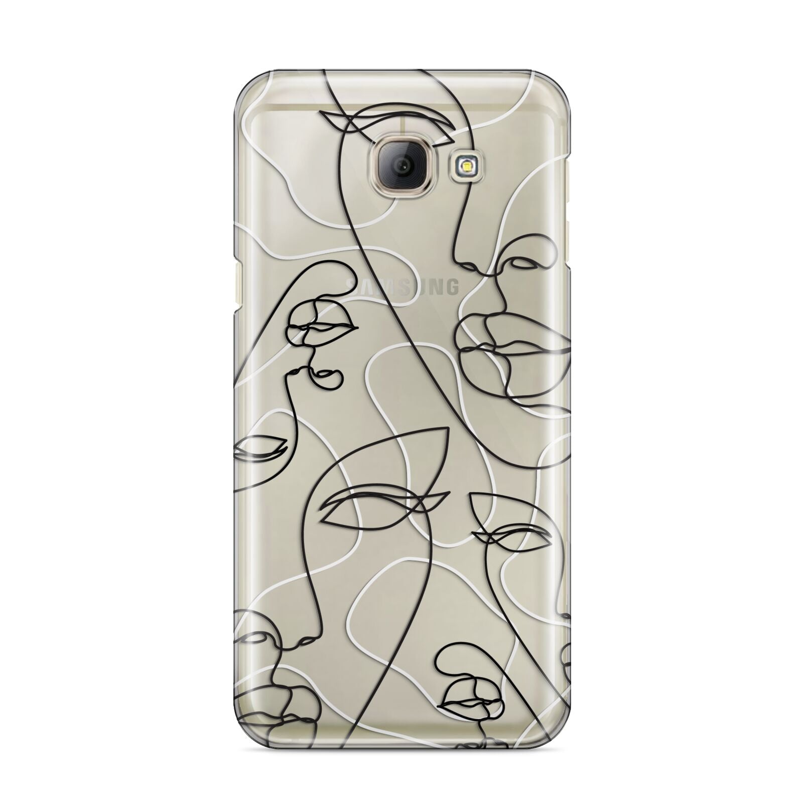 Abstract Face Samsung Galaxy A8 2016 Case